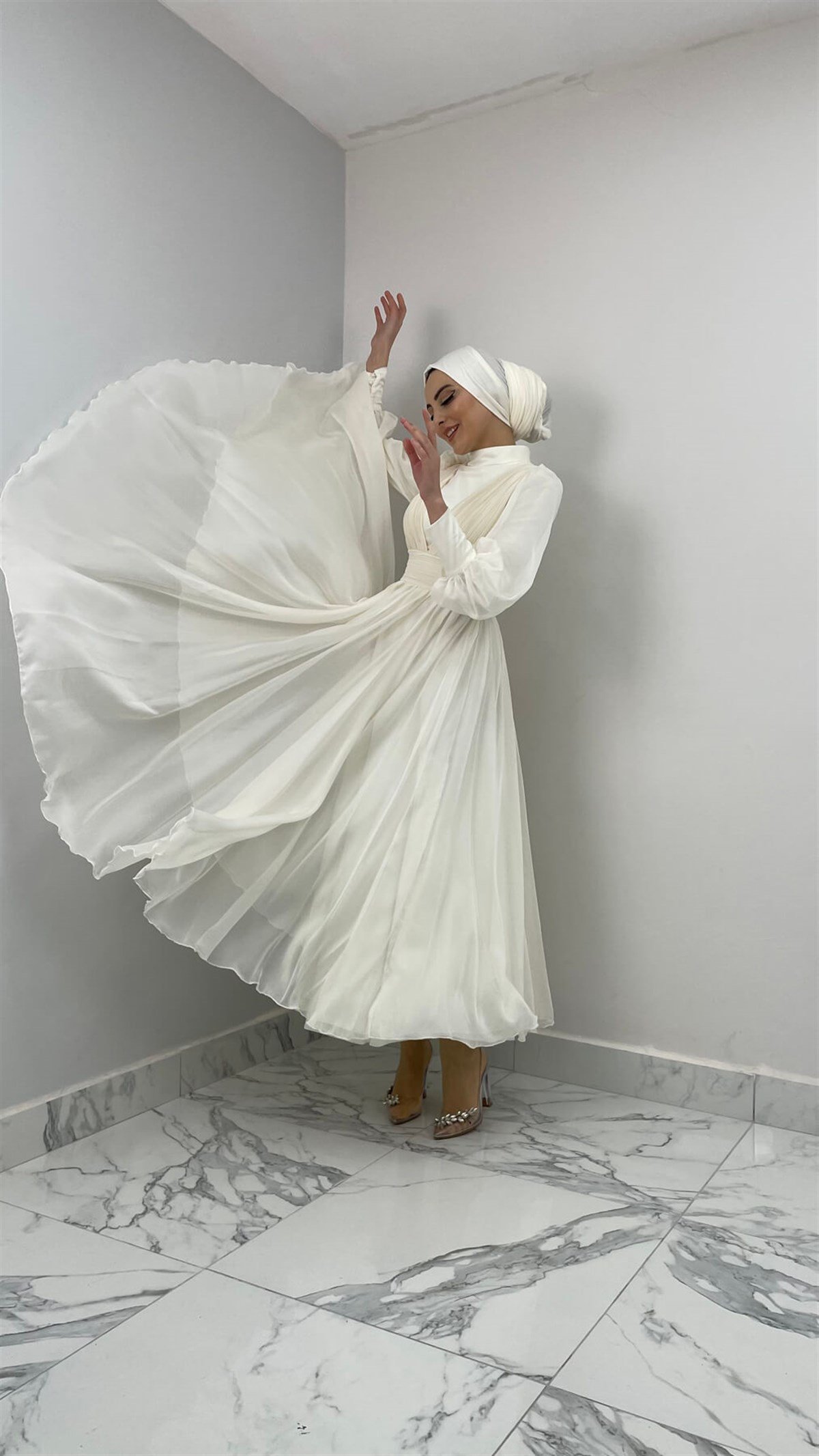 4377 Bayan Abiye Elbise