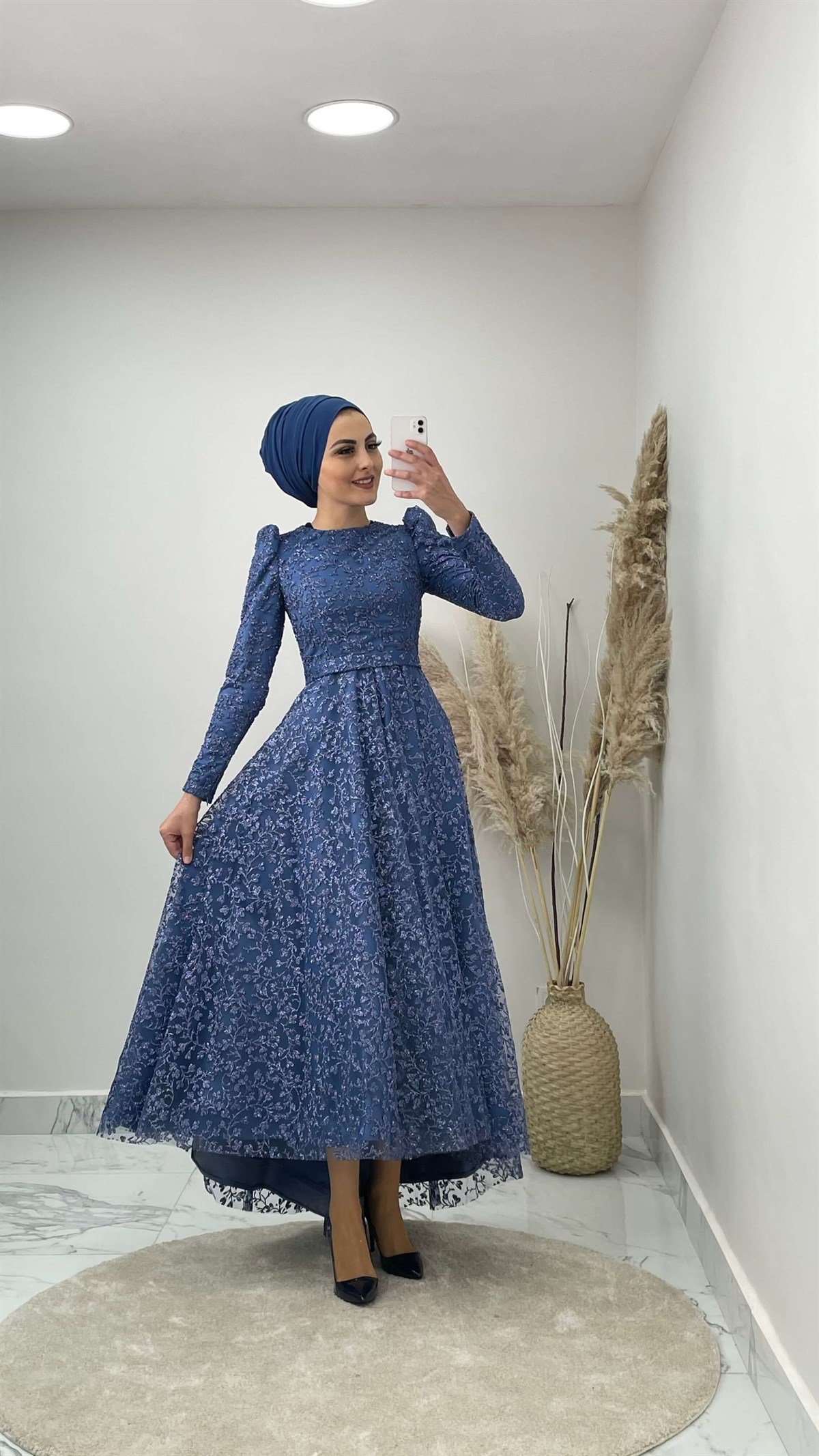 4401 Bayan Abiye Elbise