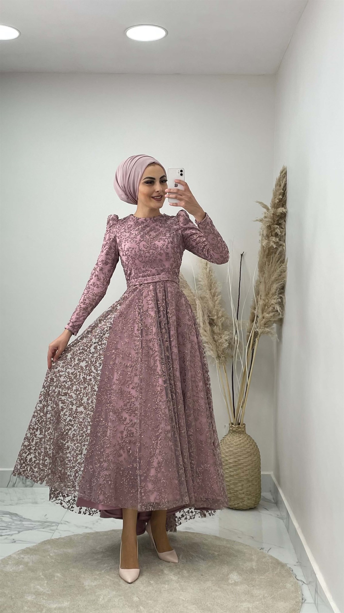 4401 Bayan Abiye Elbise