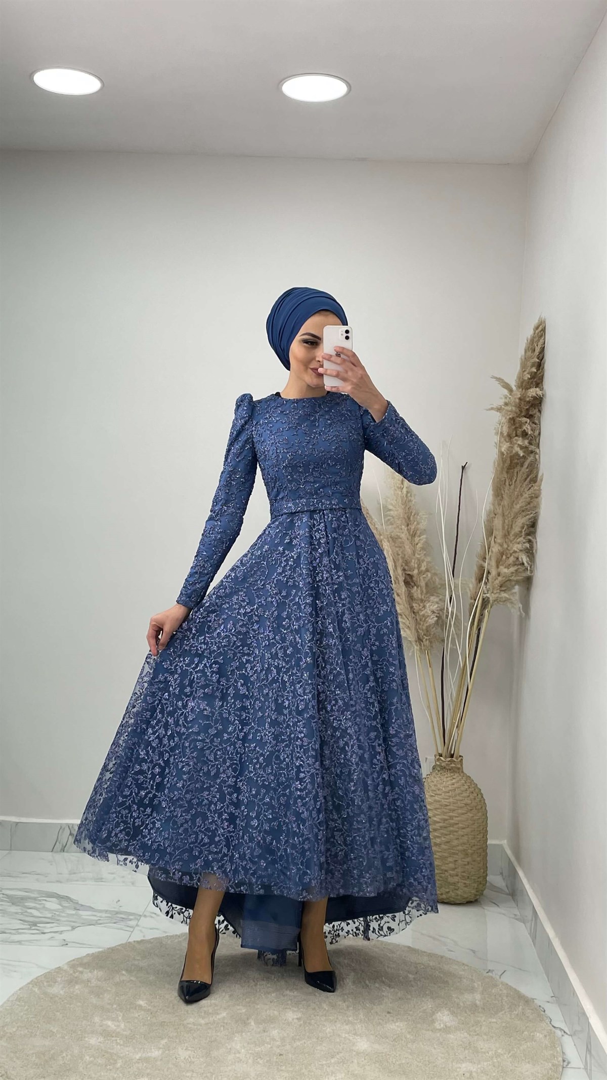 4401 Bayan Abiye Elbise