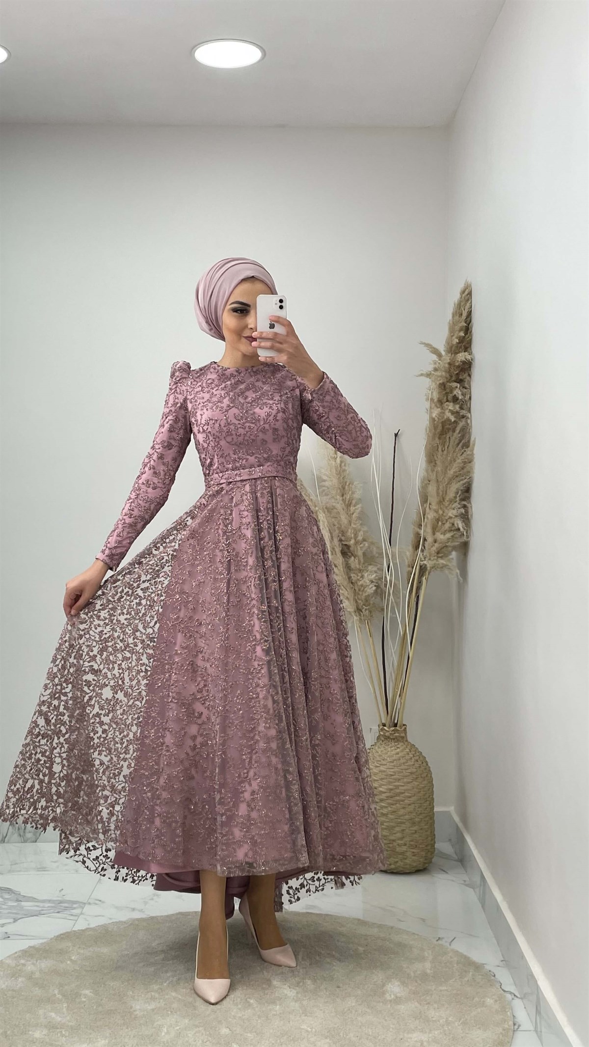 4401 Bayan Abiye Elbise