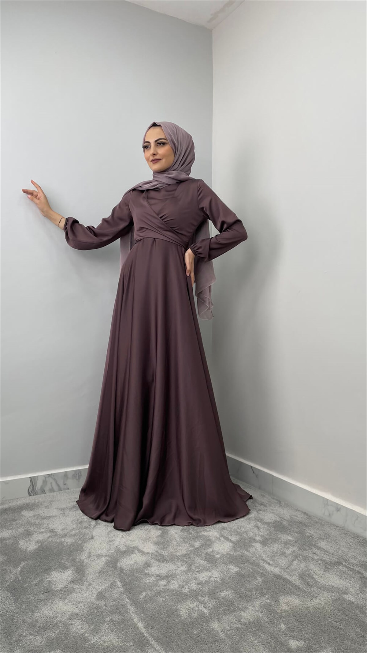 4529 Bayan Abiye Elbise