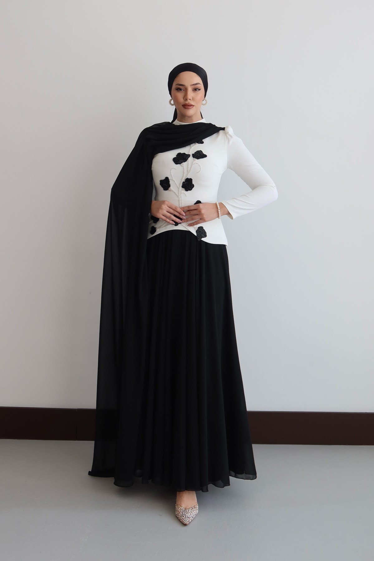 4555 T Melis Abiye-Siyah