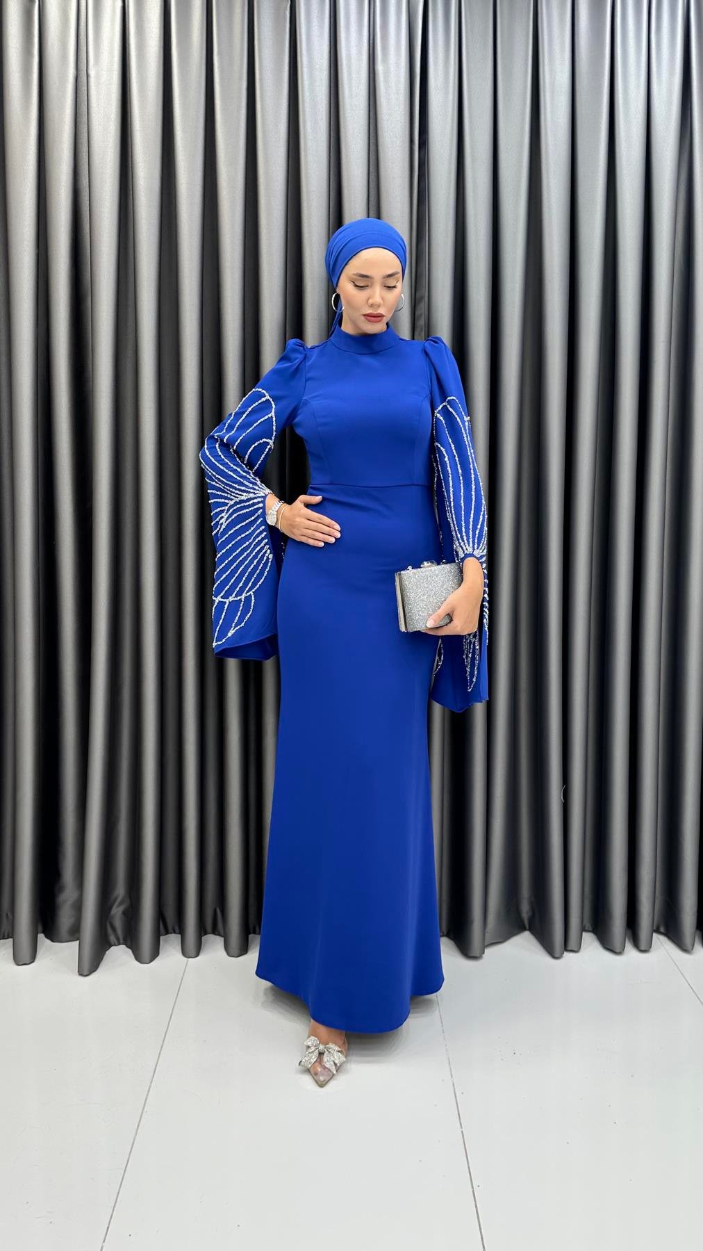 4939 Nurseda Abiye-Saks Mavi