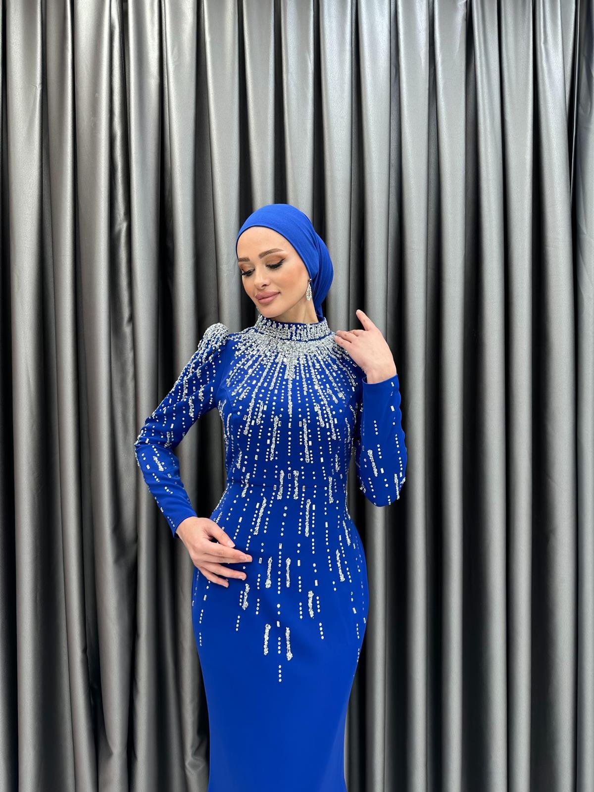 4968 Darla Abiye-Saks Mavi