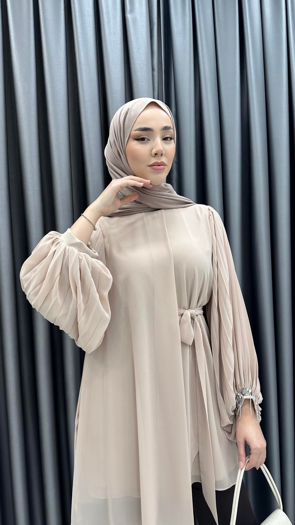 50257 F Bayan Tunik-Bej