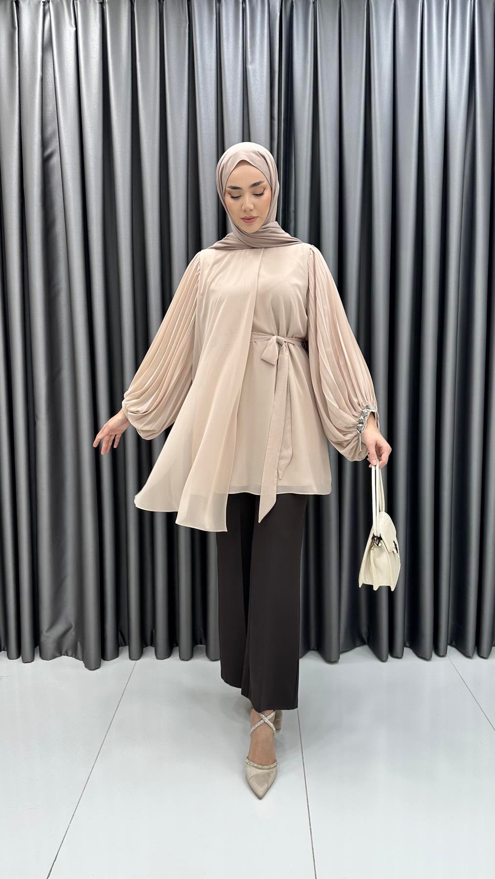 50257 F Bayan Tunik-Bej