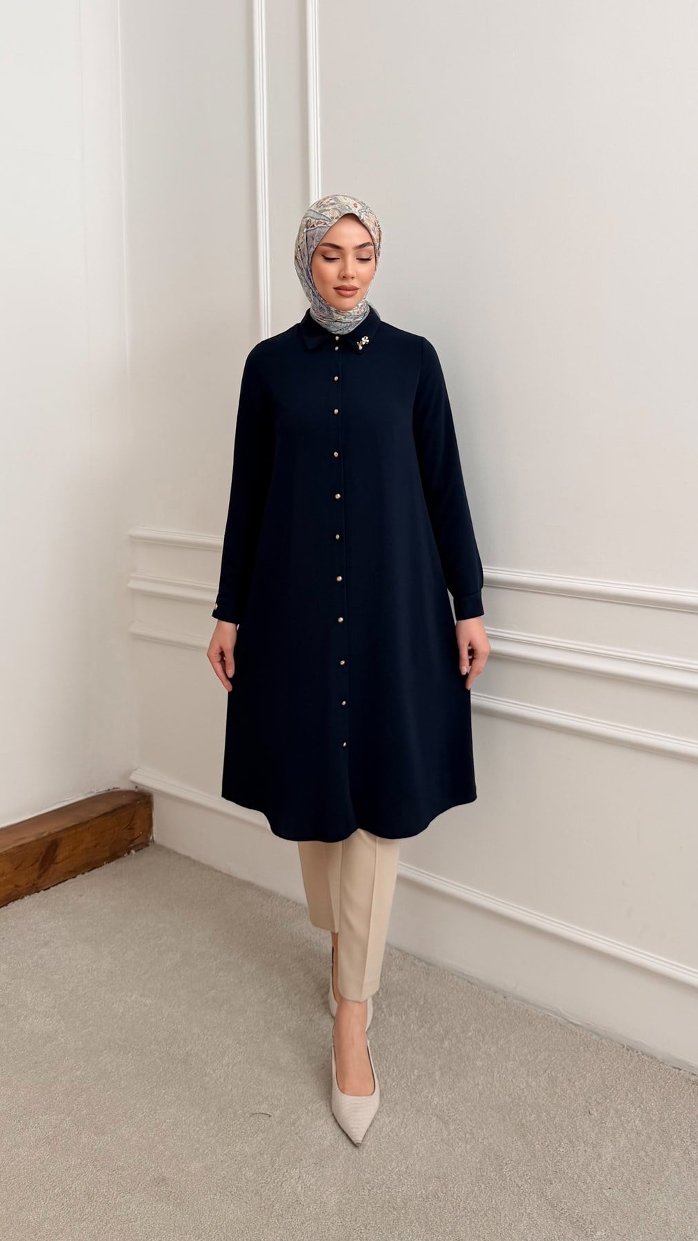 5105 N Bayan Tunik-Lacivert