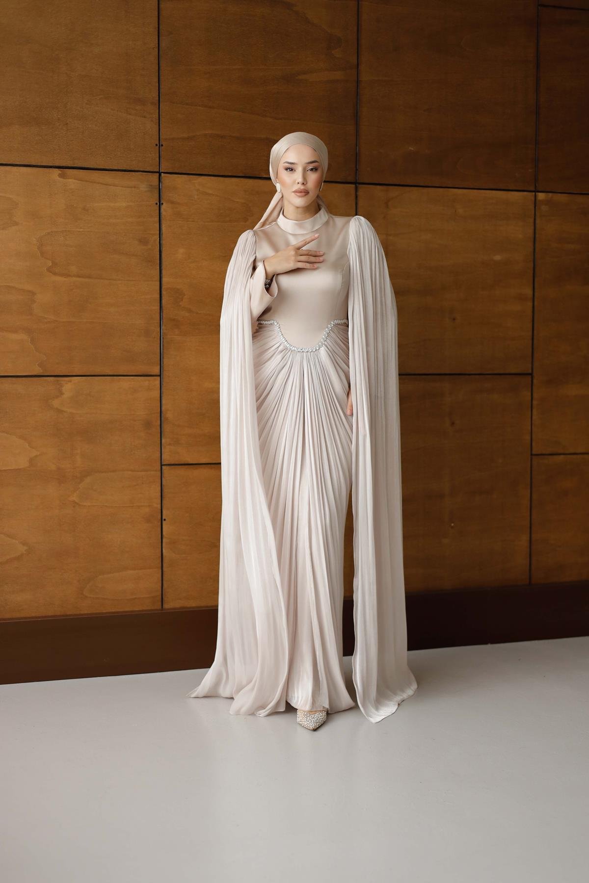 5131 H Şehrezat Abiye-Bej