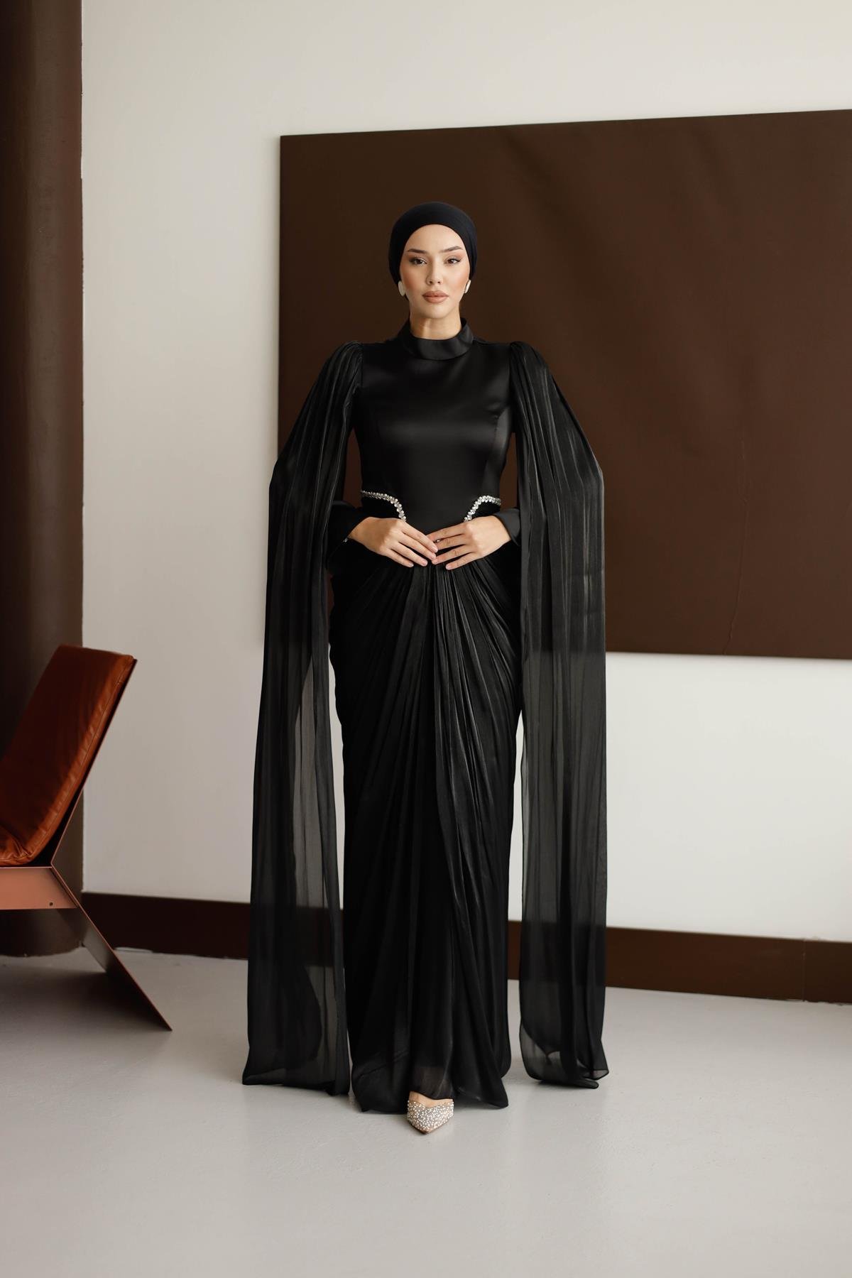 5131 H Şehrezat Abiye-Siyah