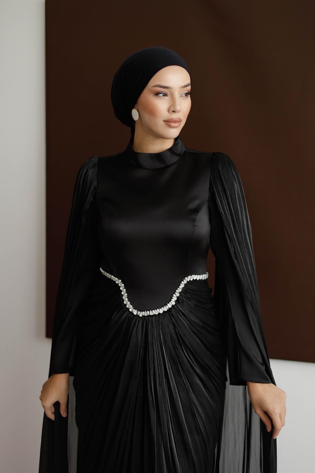 5131 H Şehrezat Abiye-Siyah