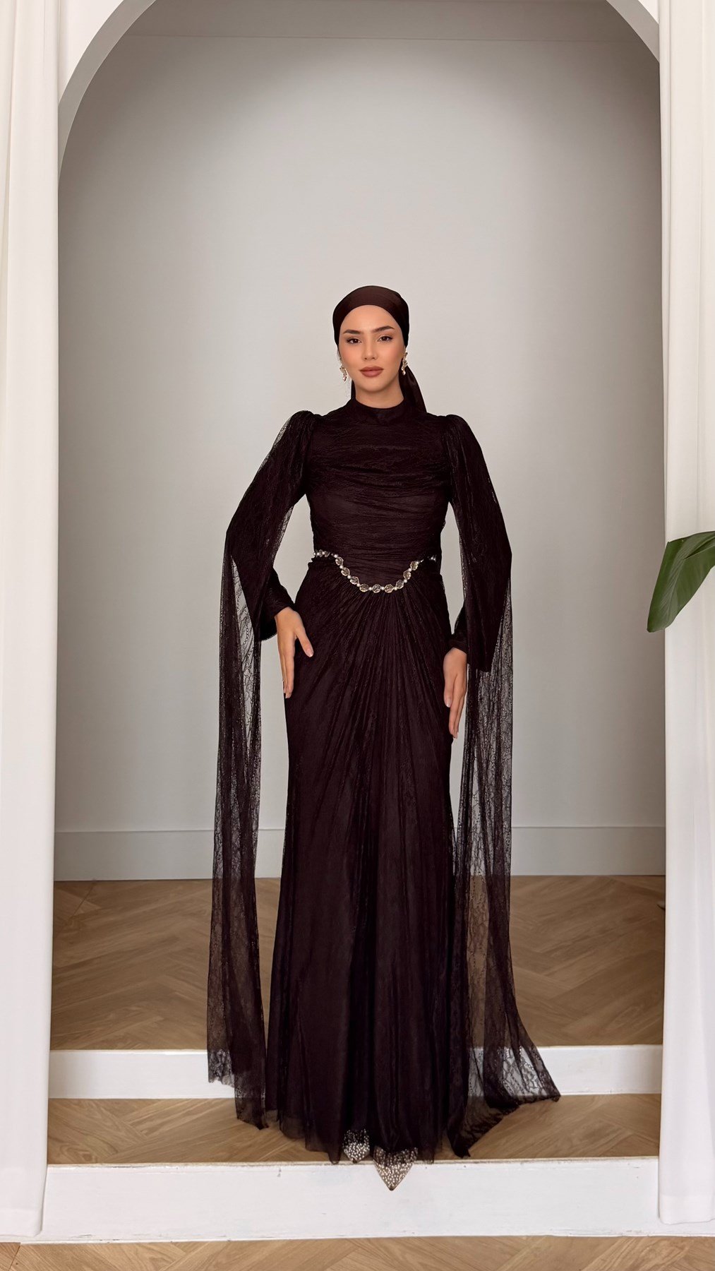 5157 H Sofia Abiye-Kahve Rengi