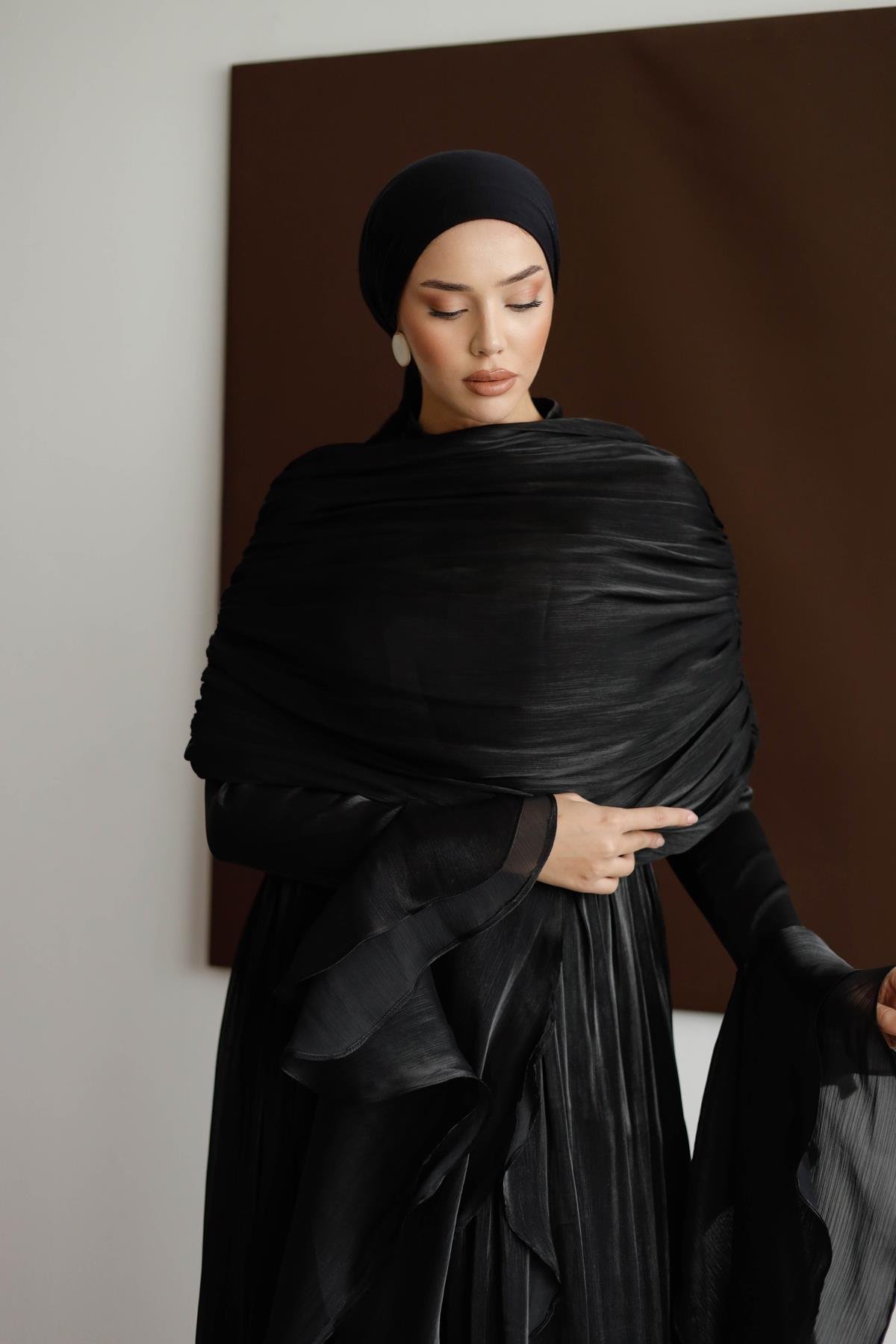 5398 D Elegance Abiye-Siyah