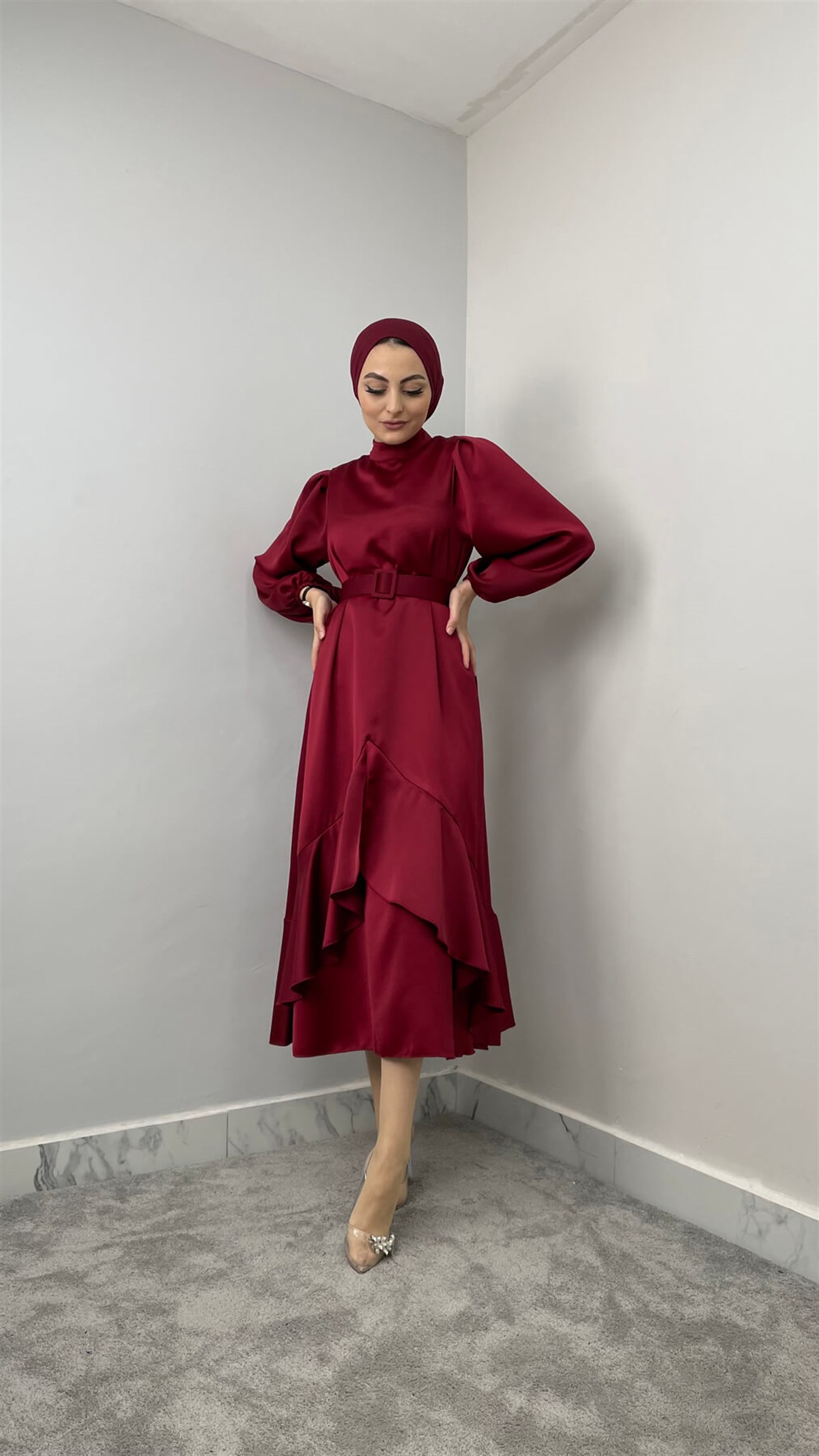 5443 Hw Abiye Elbise