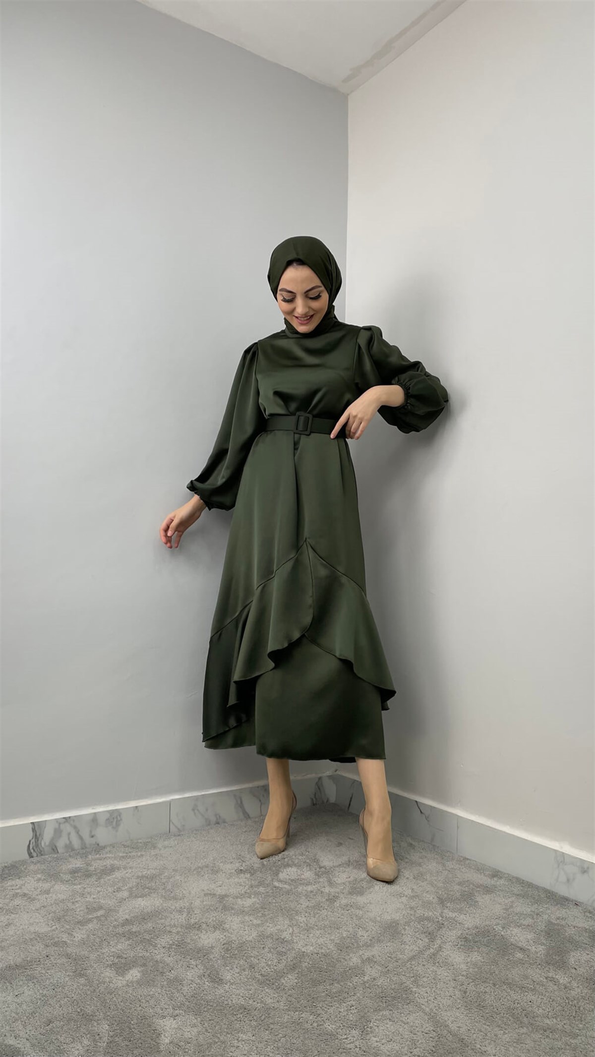 5443 Hw Abiye Elbise