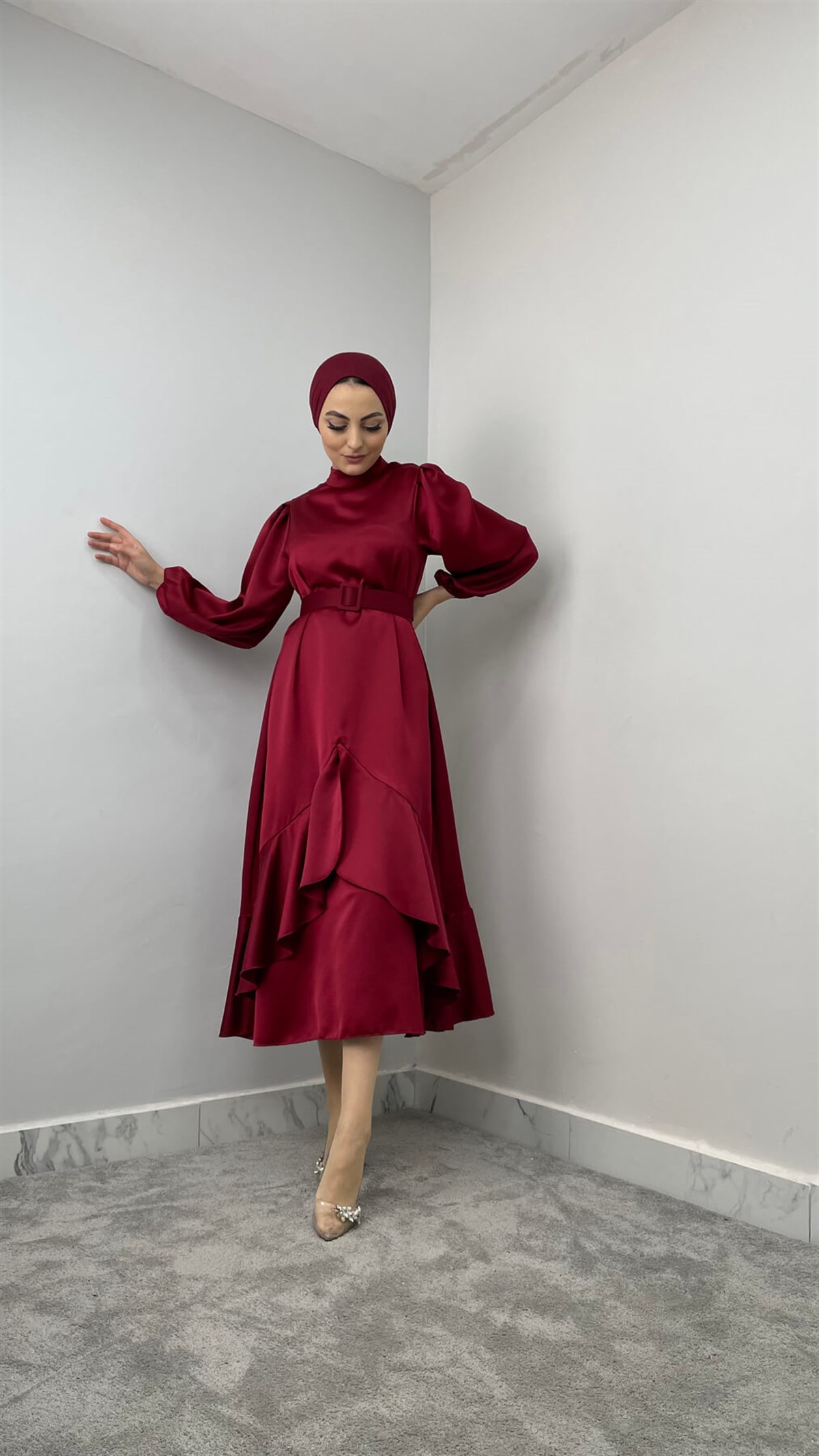 5443 Hw Abiye Elbise