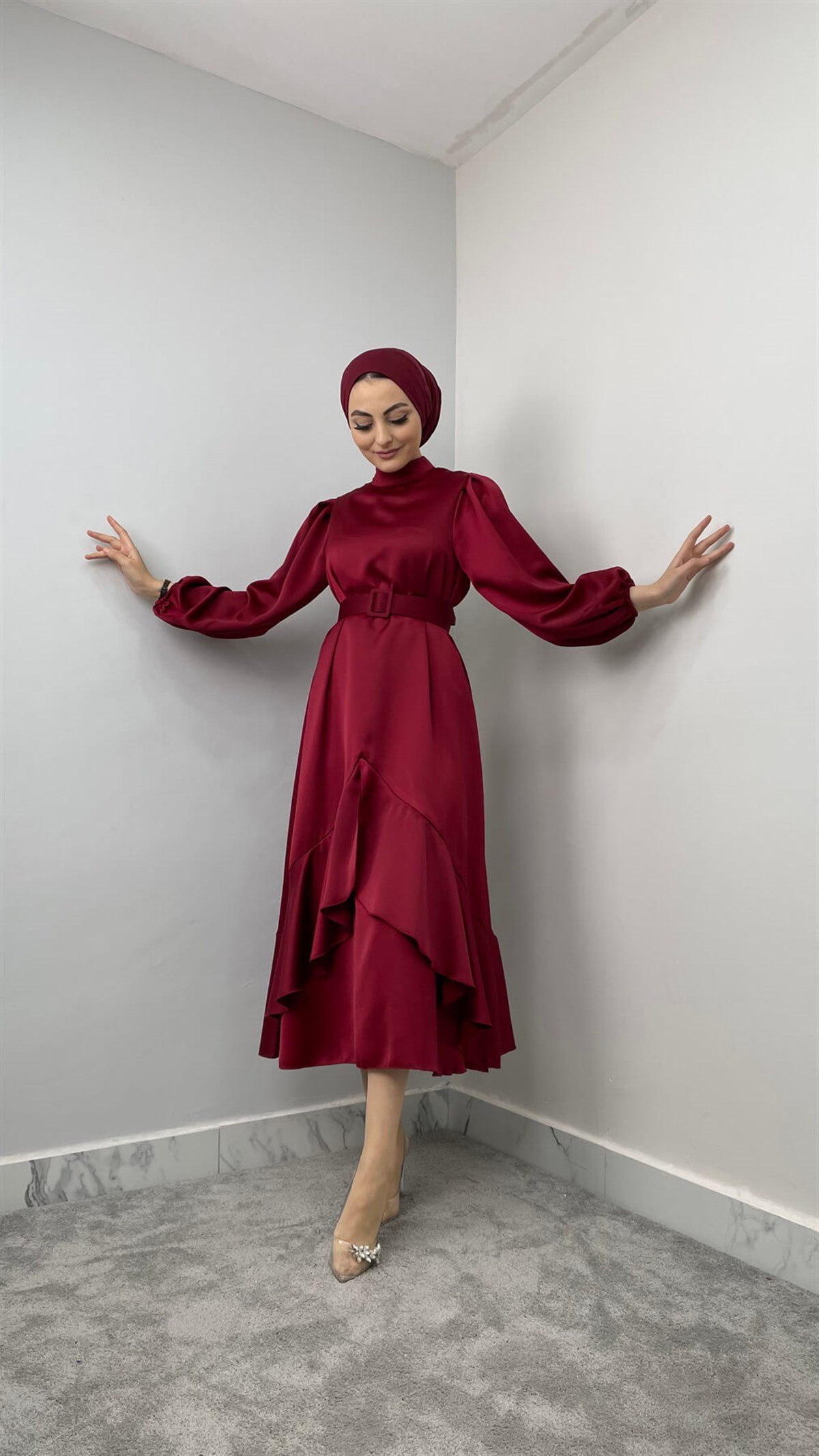 5443 Hw Abiye Elbise