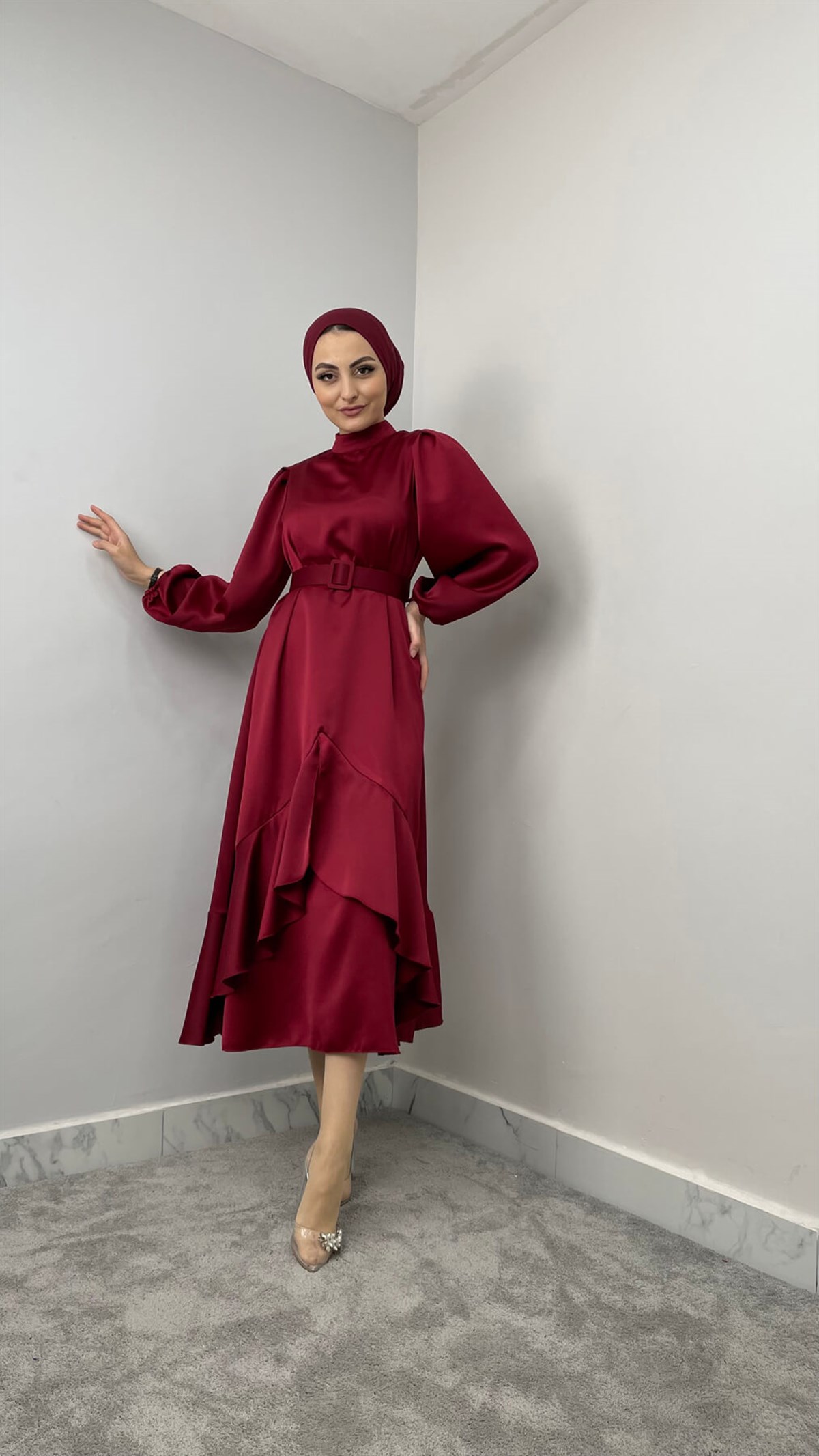 5443 Hw Abiye Elbise