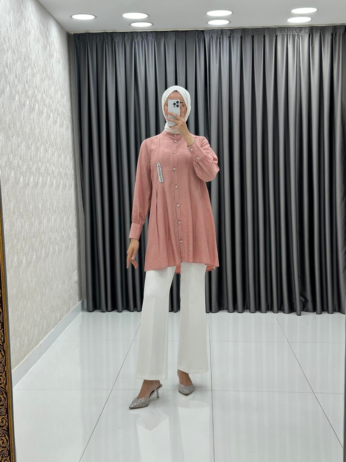 5599 B Bayan Tunik-Pudra
