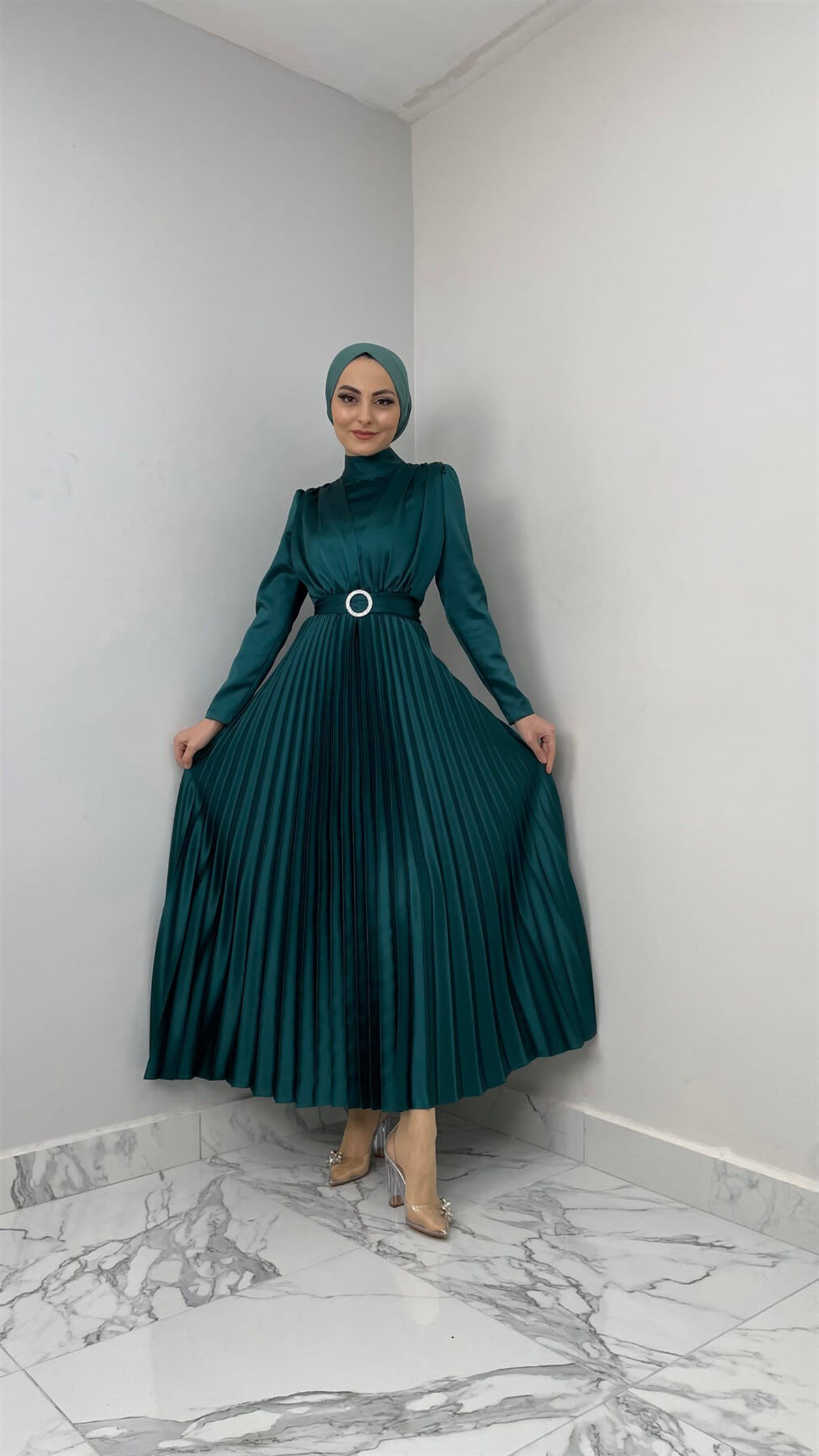 61019 R Abiye Elbise