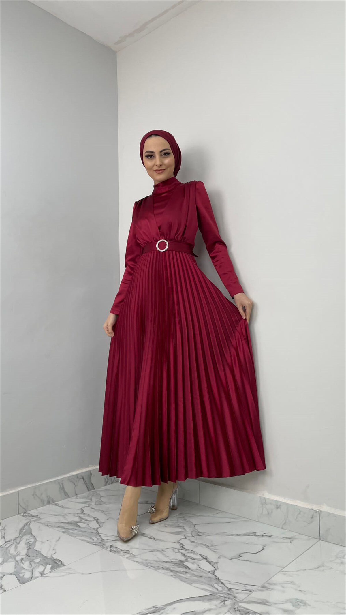 61019 R Abiye Elbise