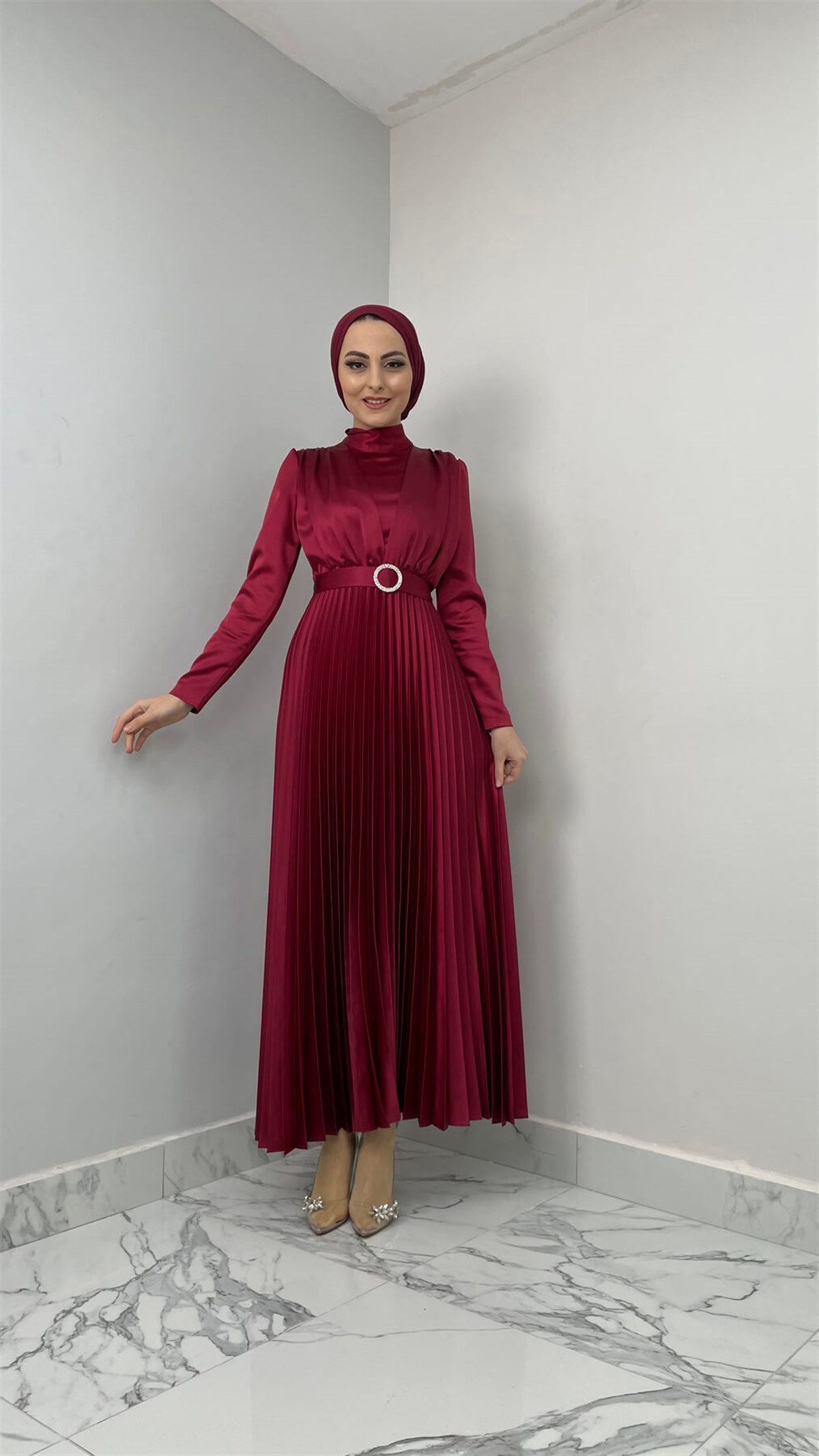 61019 R Abiye Elbise