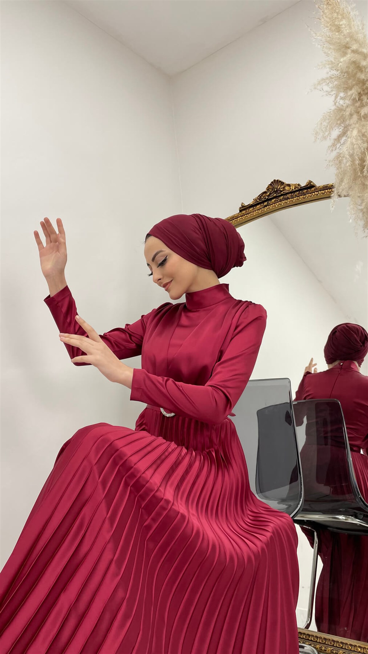 61019 R Abiye Elbise