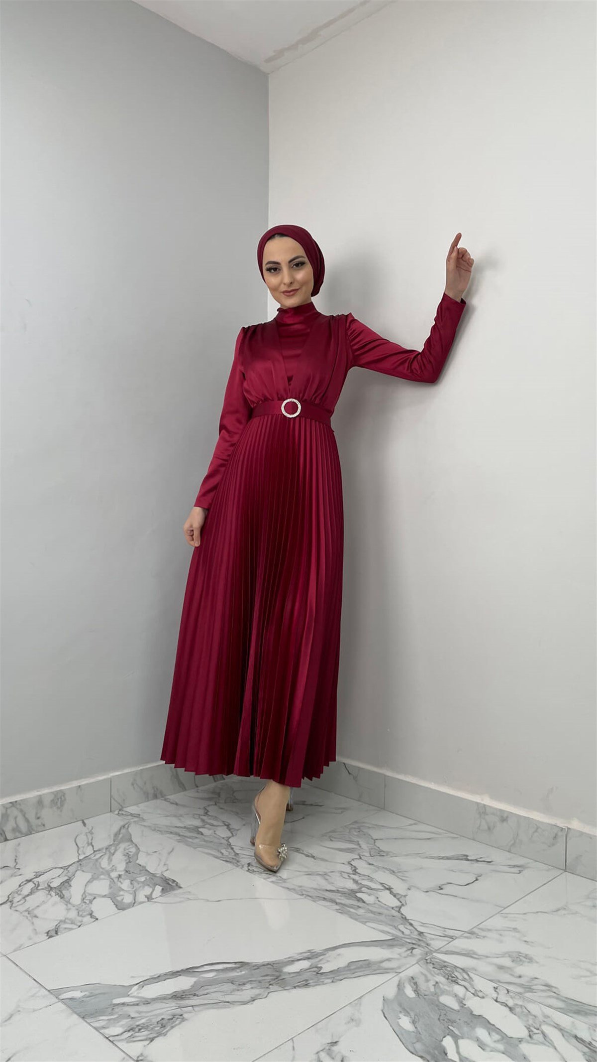 61019 R Abiye Elbise