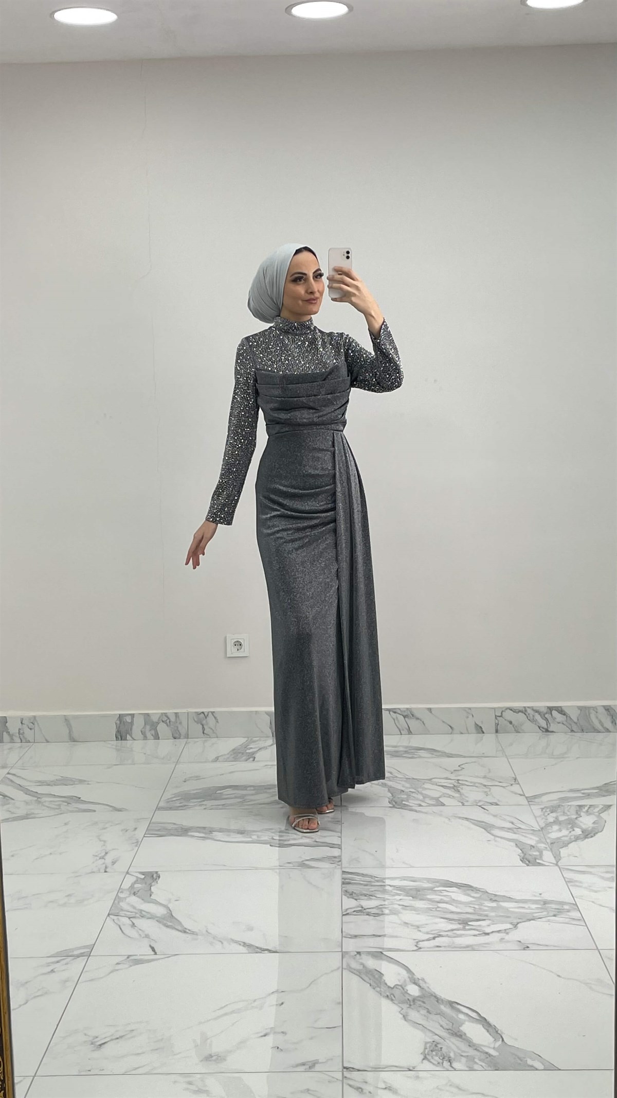 6706 C Bayan Abiye Elbise