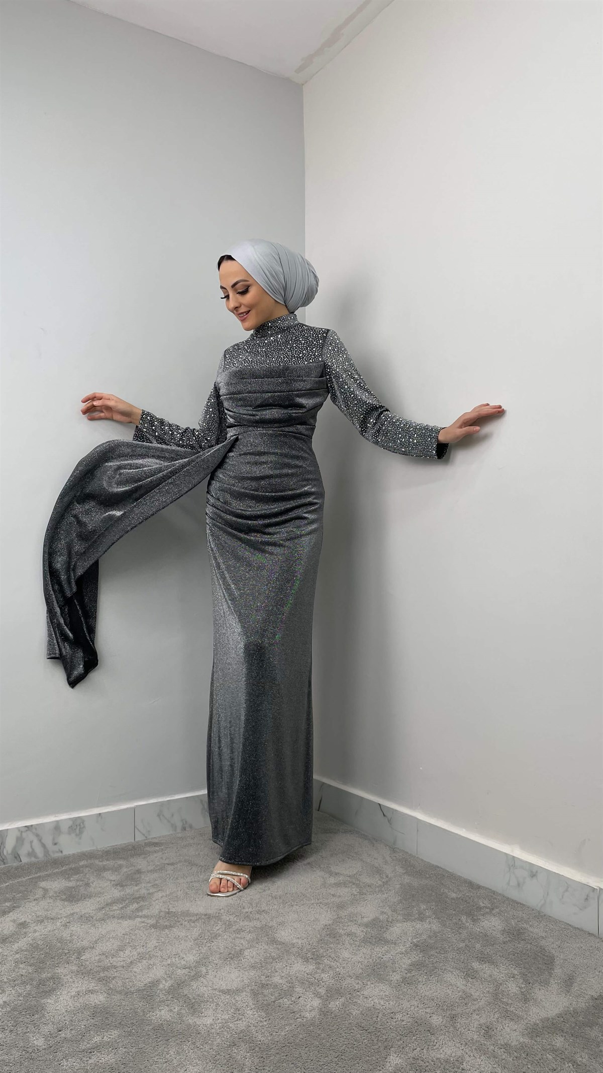 6706 C Bayan Abiye Elbise