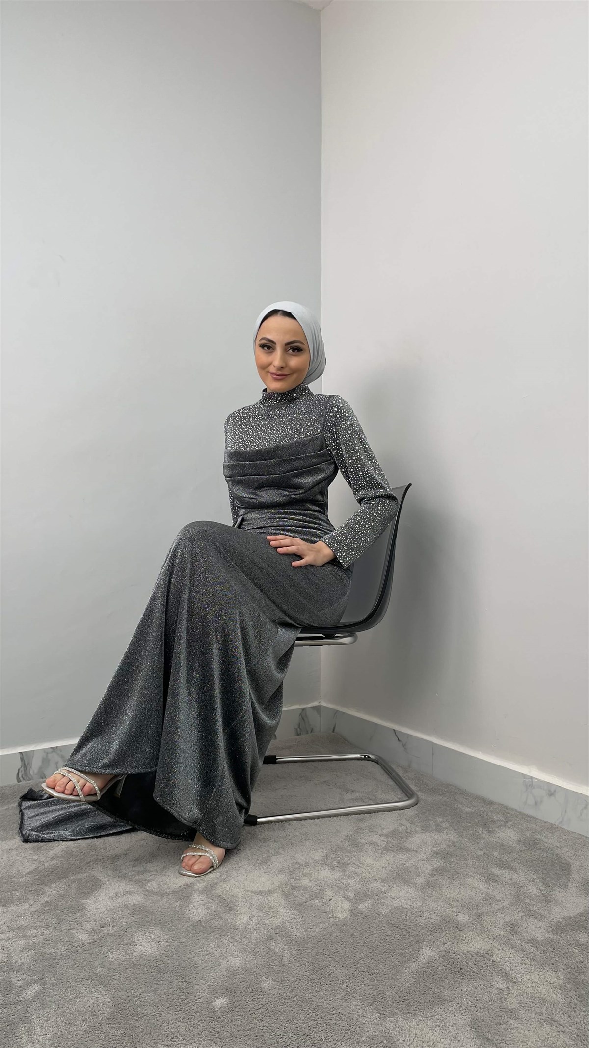 6706 C Bayan Abiye Elbise