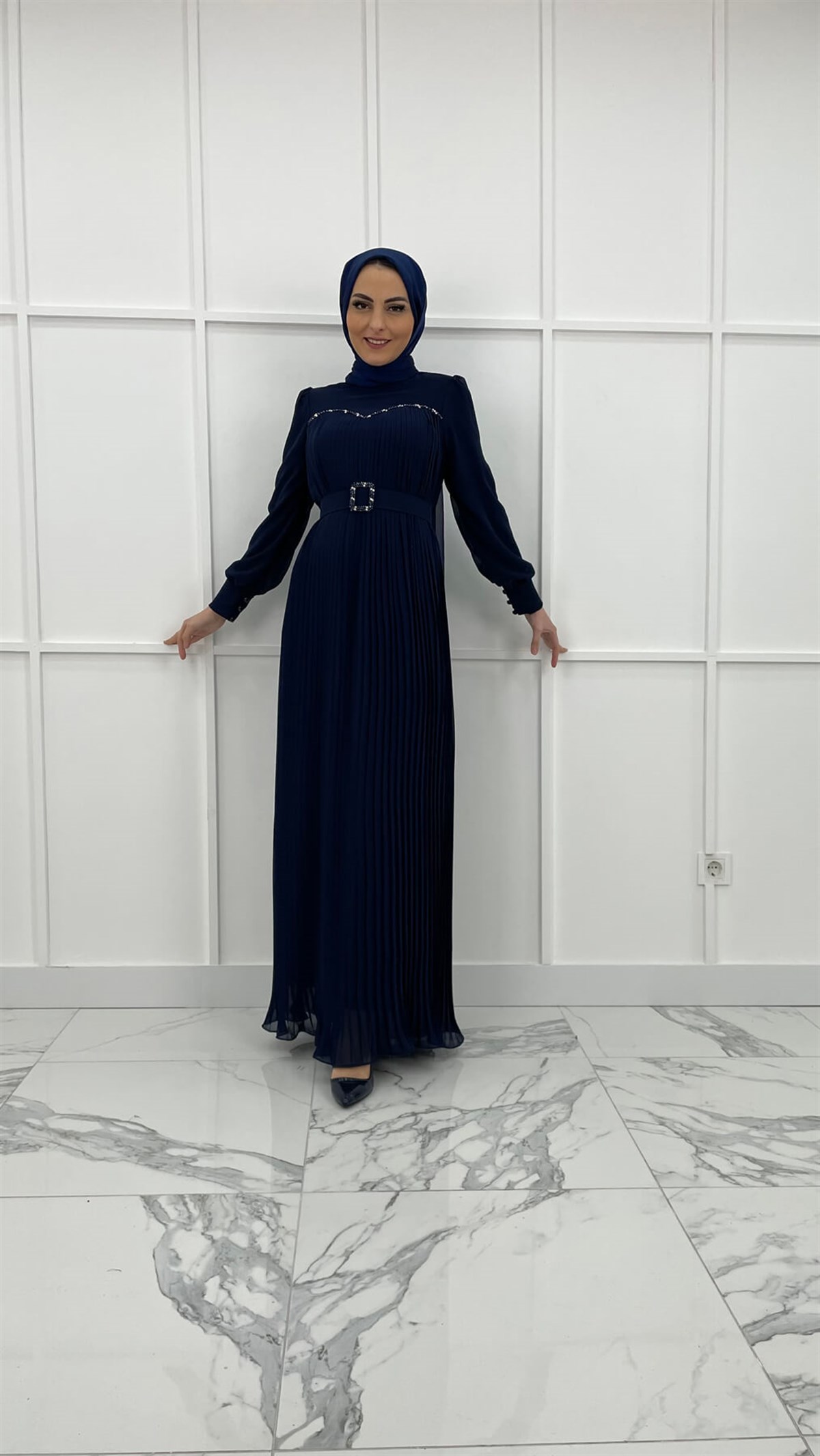 6745 C Pilise Elbise