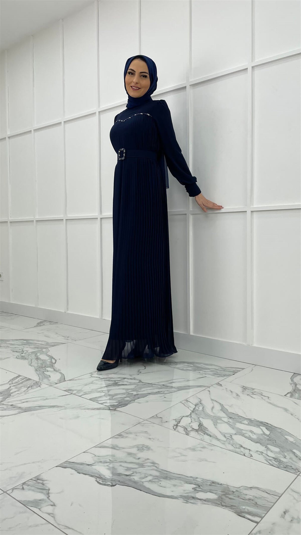 6745 C Pilise Elbise