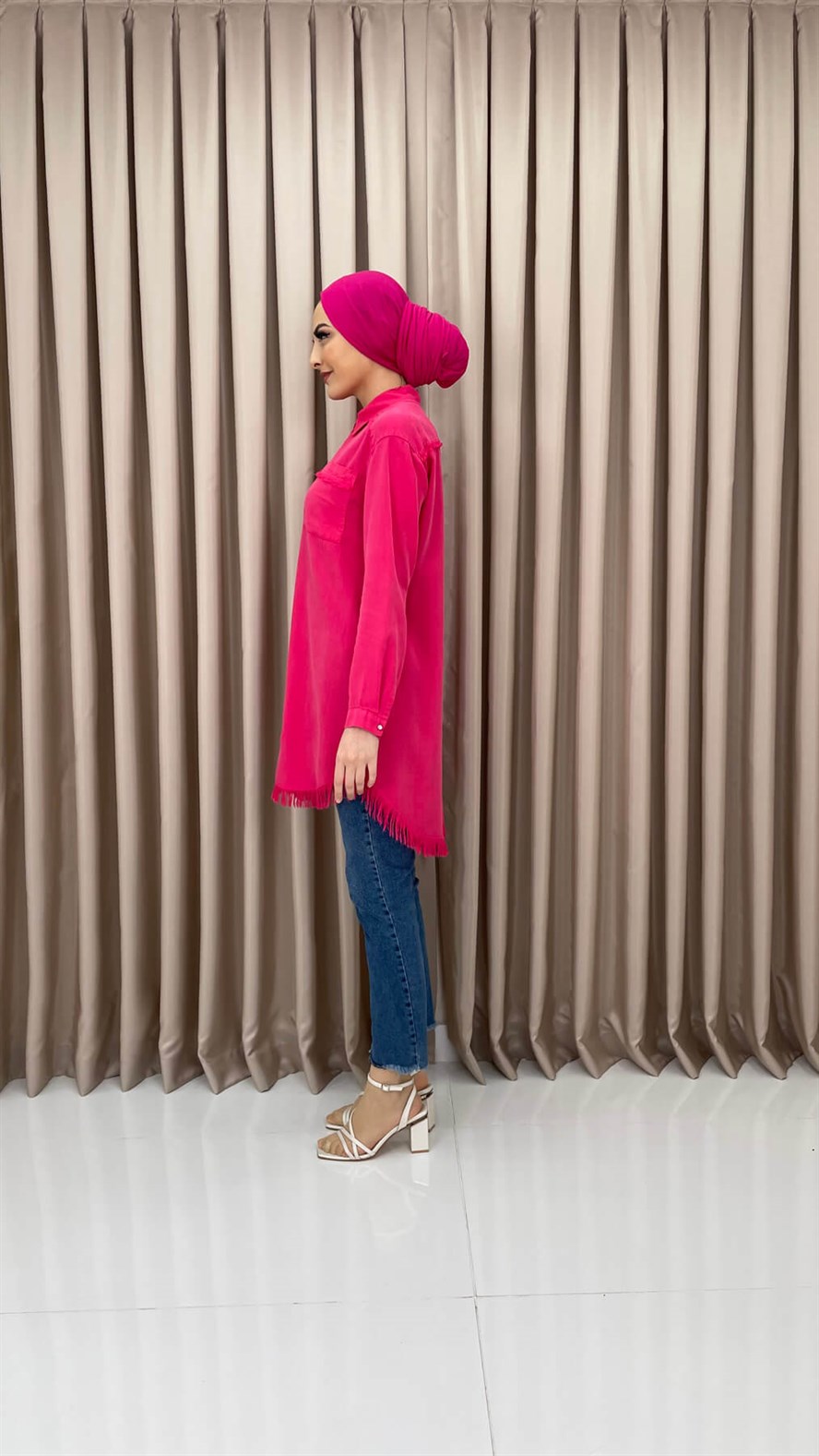 6764 M Tencel Tunik