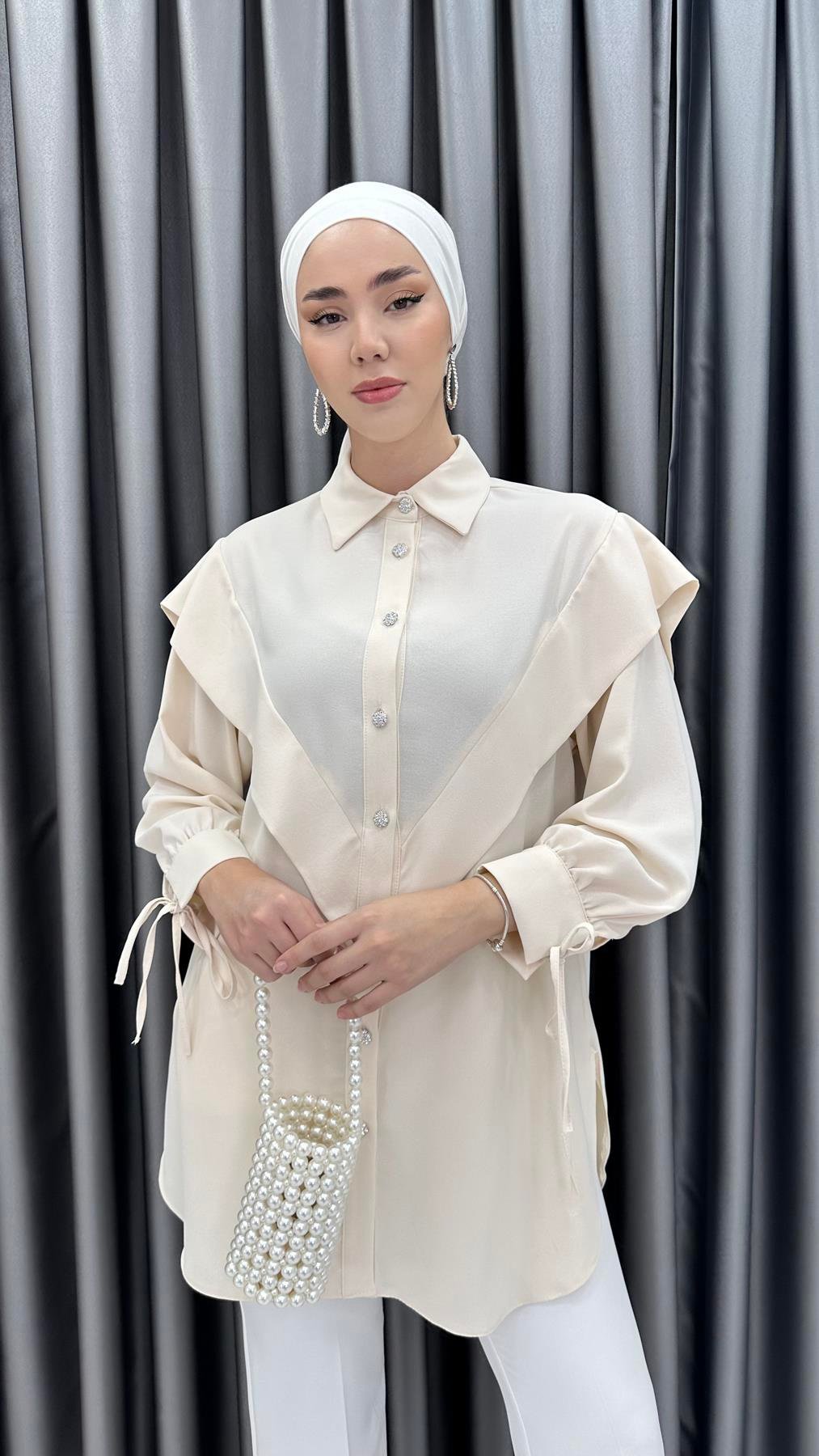 7100 L Bayan Tunik-Taş