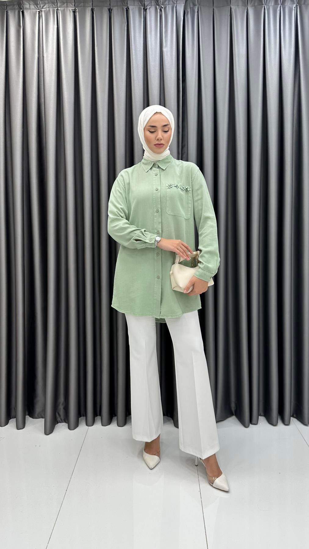 7108 M Bayan Tunik-Mint