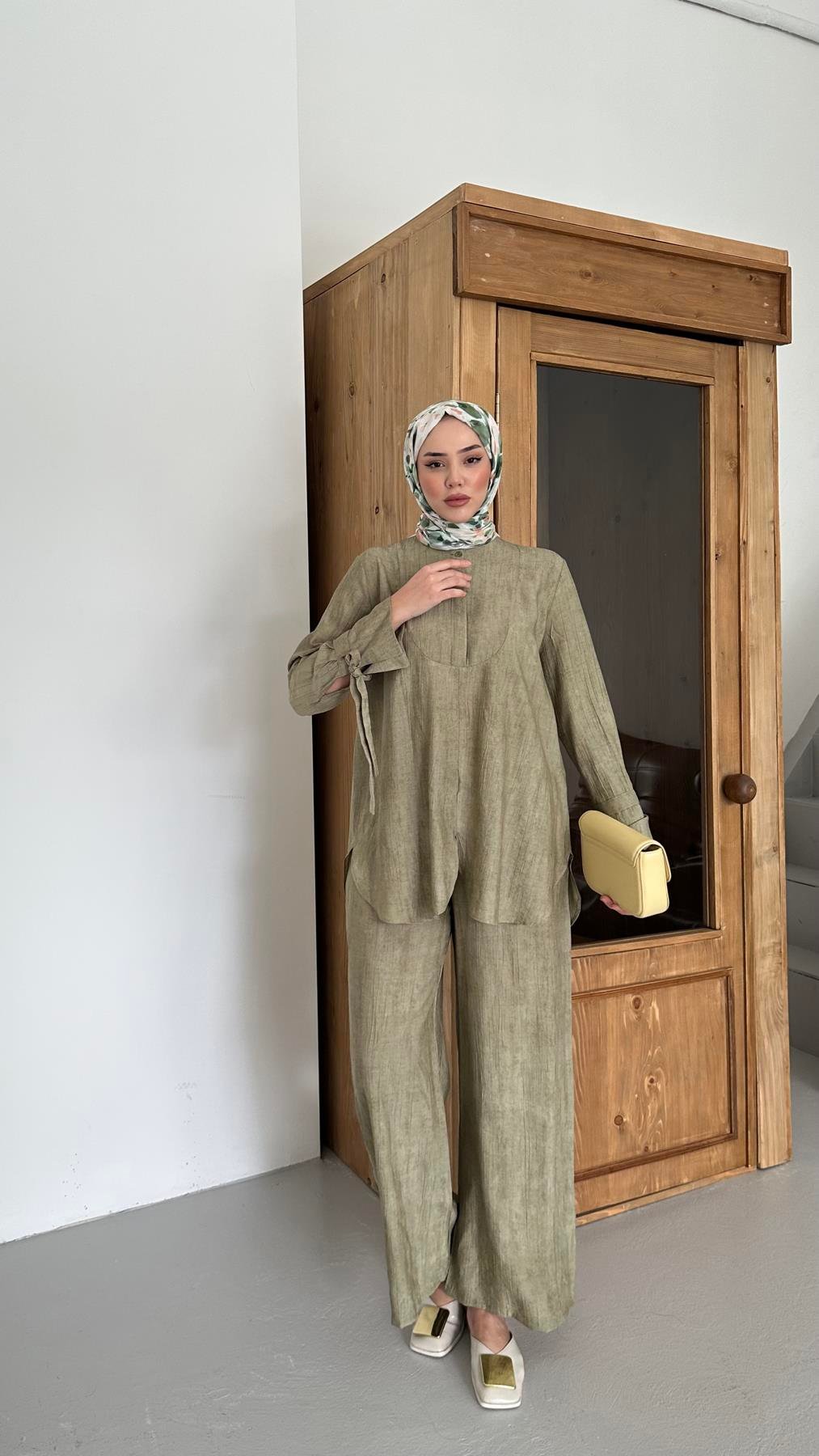 7486 B Bayan Takım-Yeşil