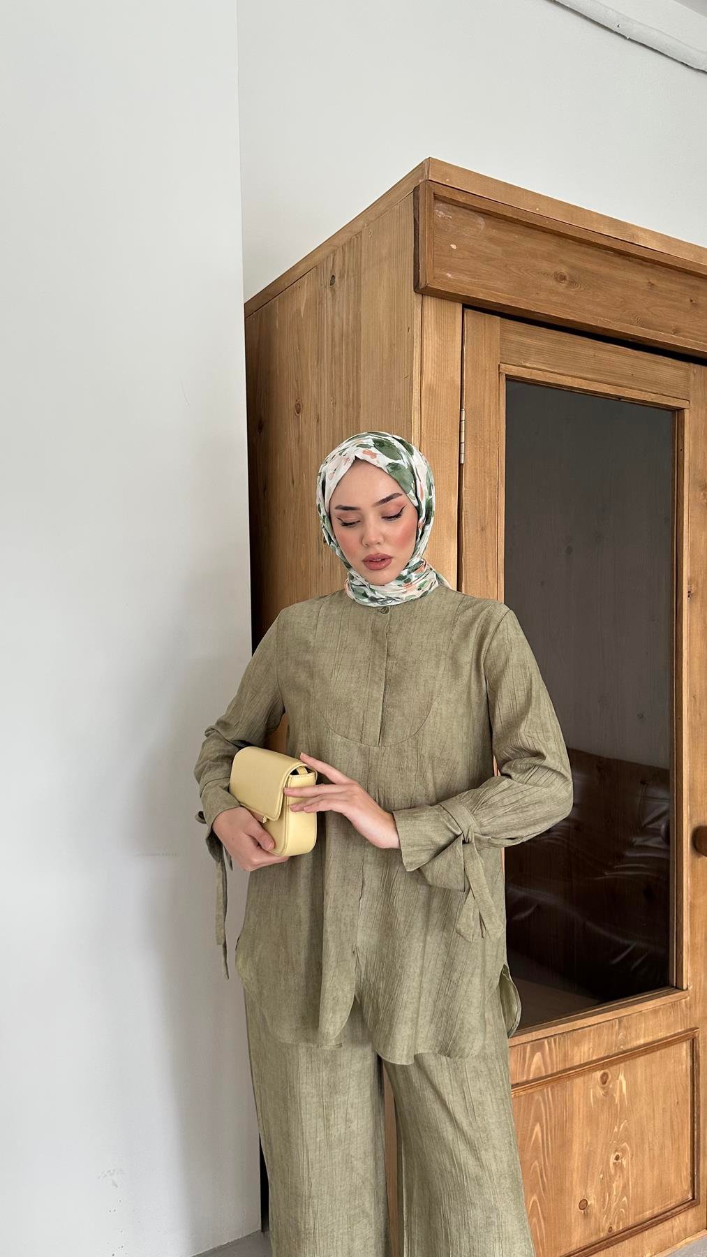 7486 B Bayan Takım-Yeşil