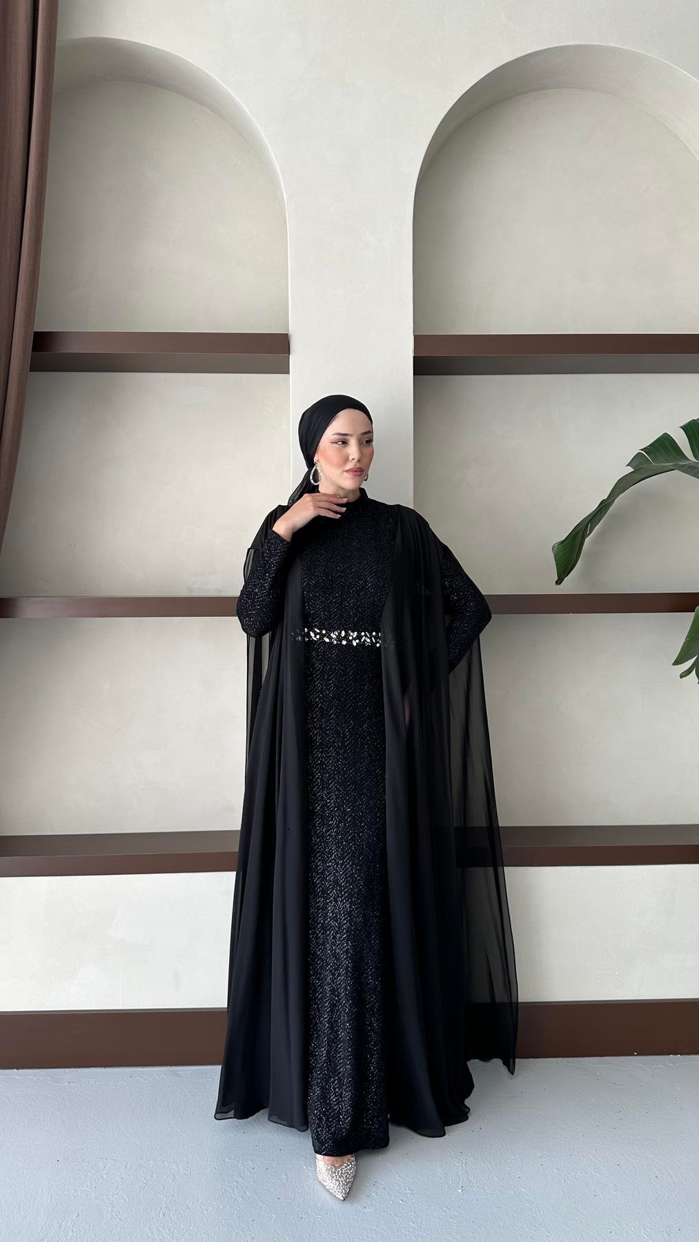 778 F Vahide Abiye-Siyah