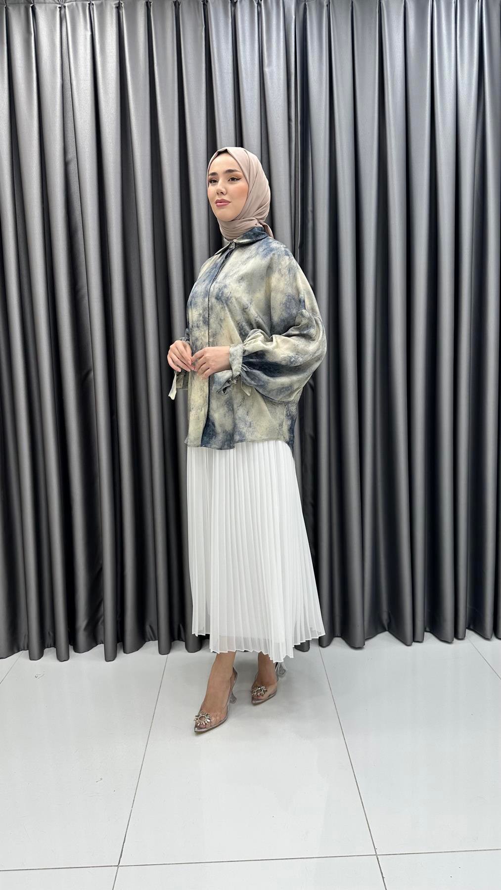 8262 H Bayan Tunik-Gri