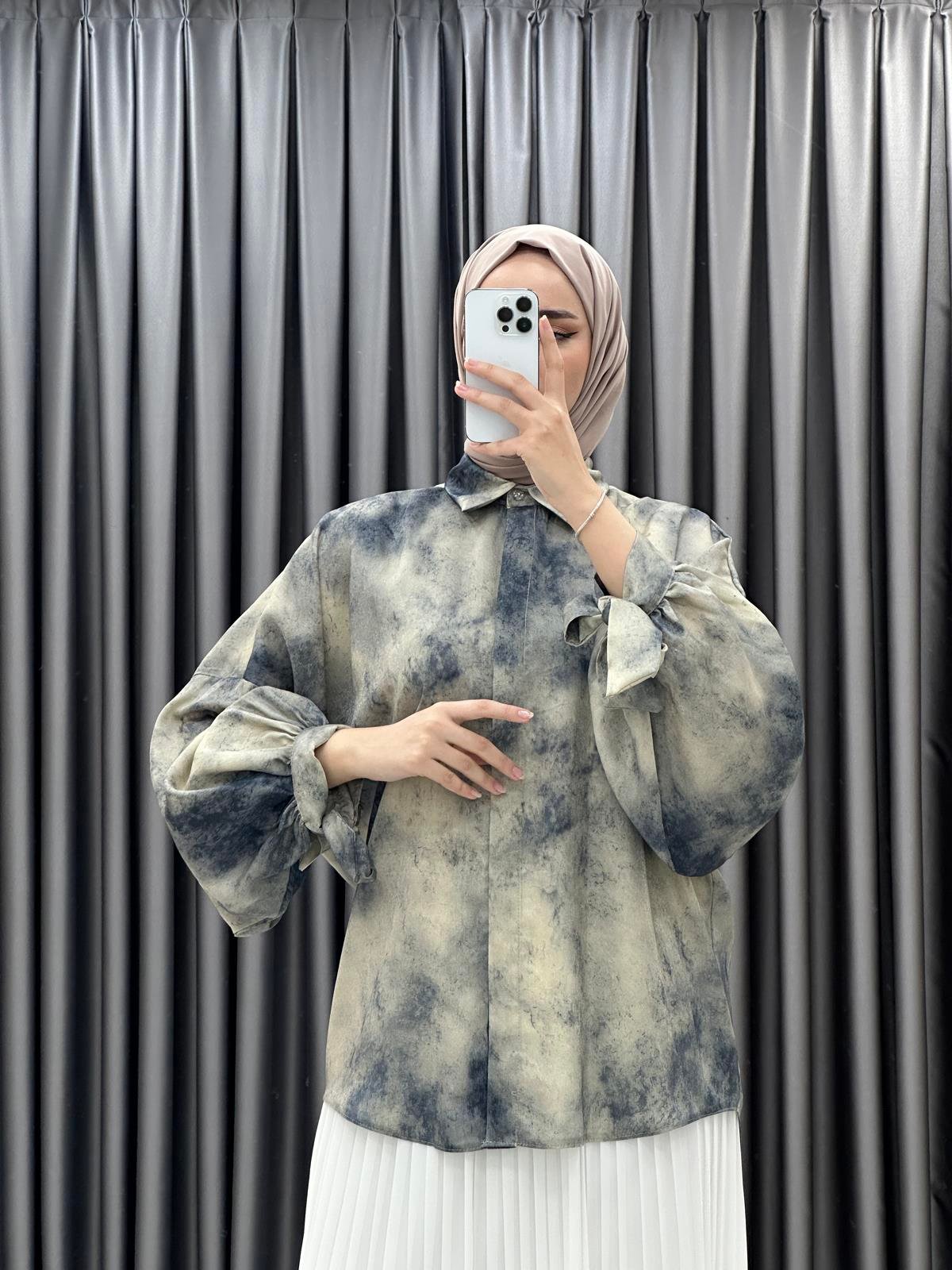 8262 H Bayan Tunik-Gri