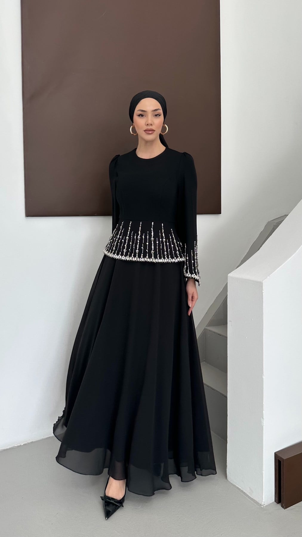855 G Sahra Abiye-Siyah