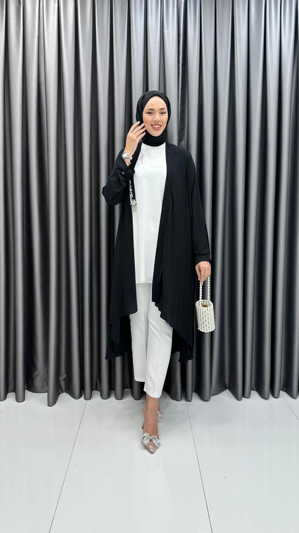 9303 F Tunik Takım-Siyah