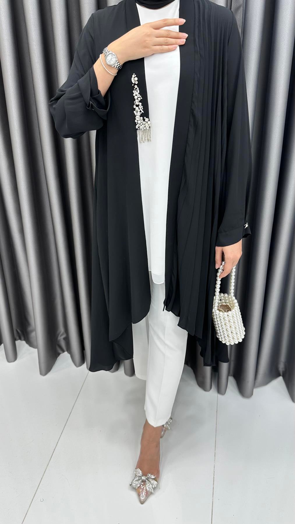 9303 F Tunik Takım-Siyah