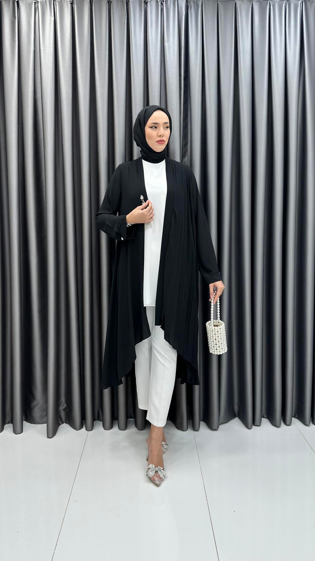 9303 F Tunik Takım-Siyah