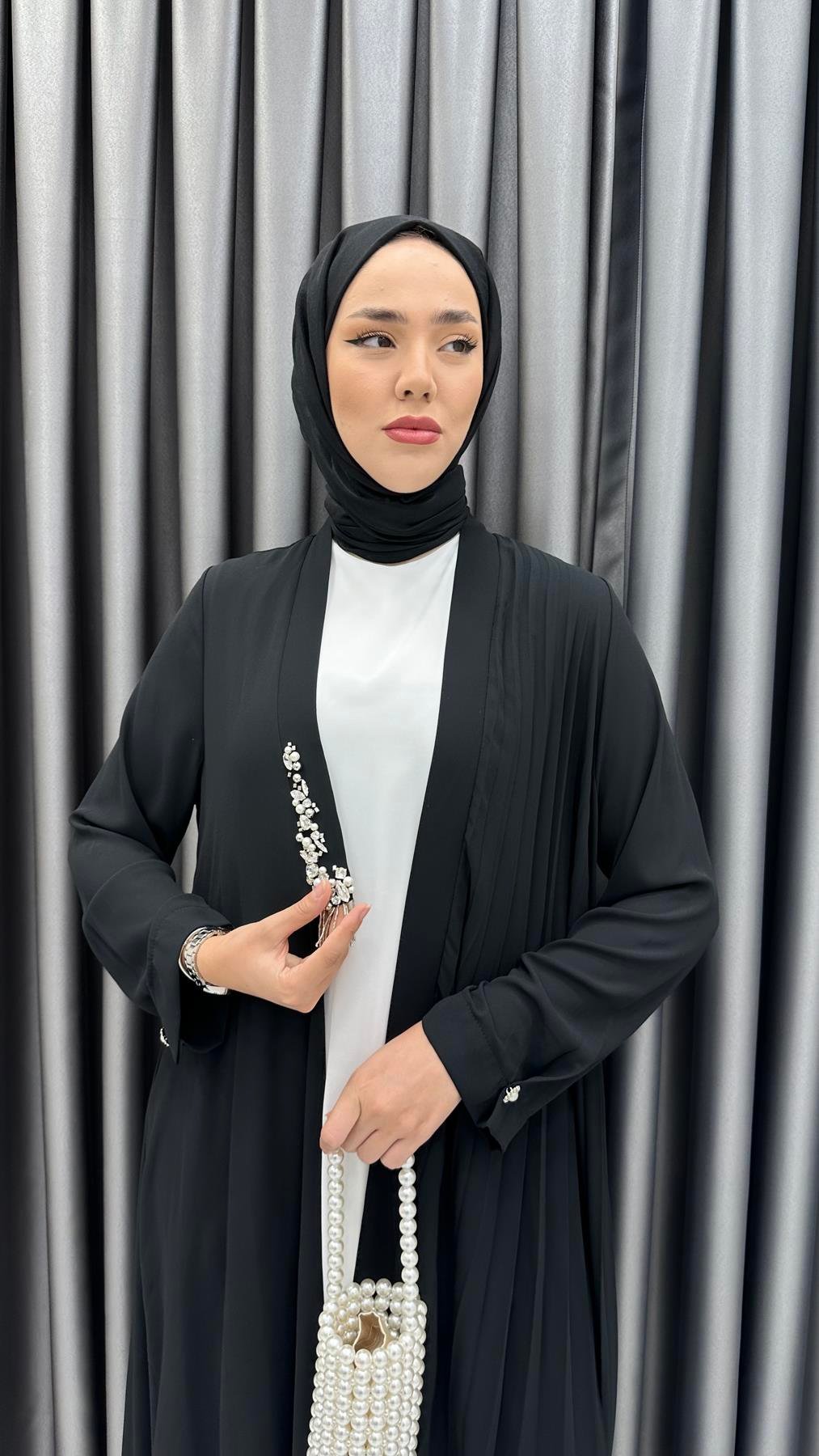 9303 F Tunik Takım-Siyah