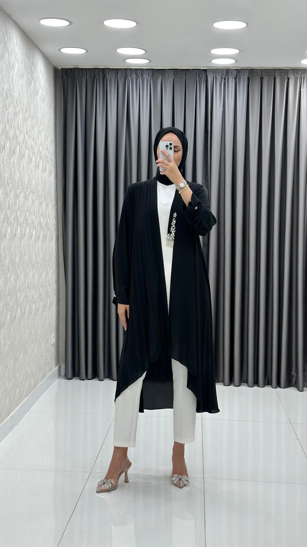 9303 F Tunik Takım-Siyah