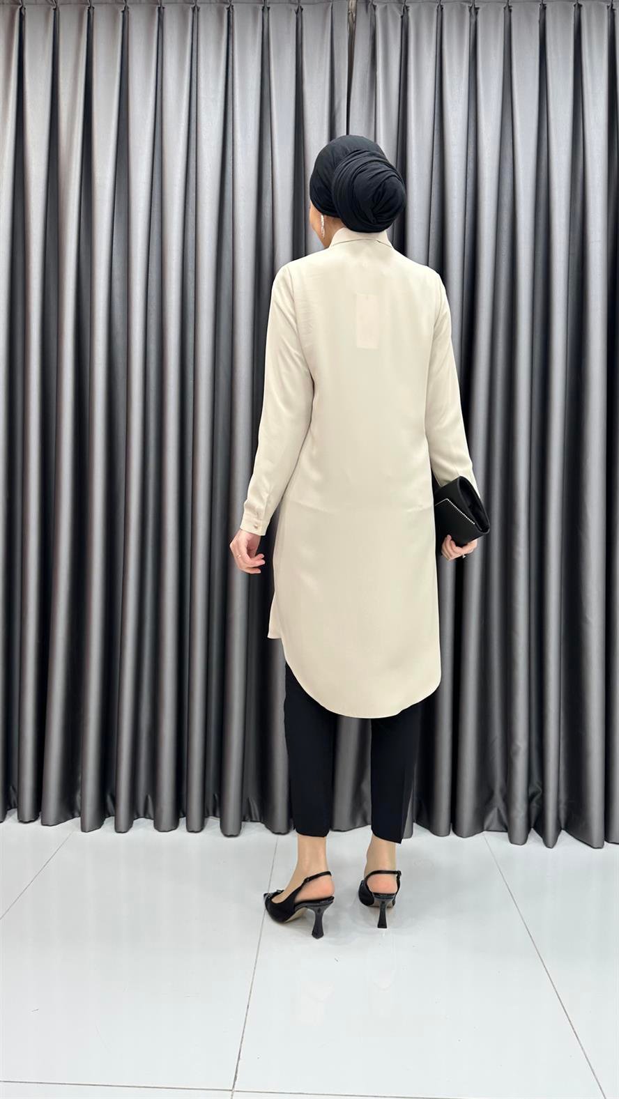 T 0767 SHON TUNİK-Bej