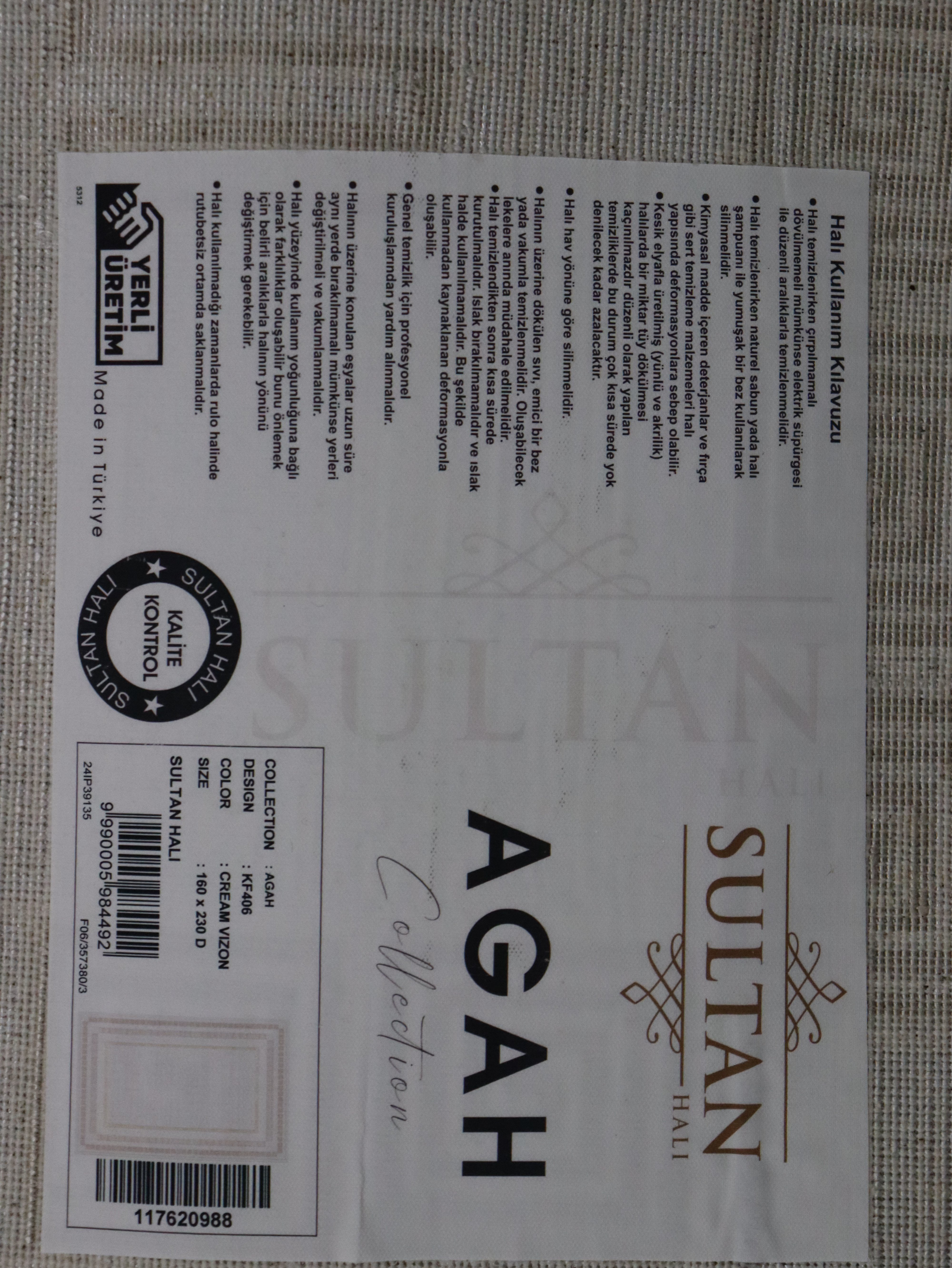 AGAH KF416 GRİ MELANJ TARZI