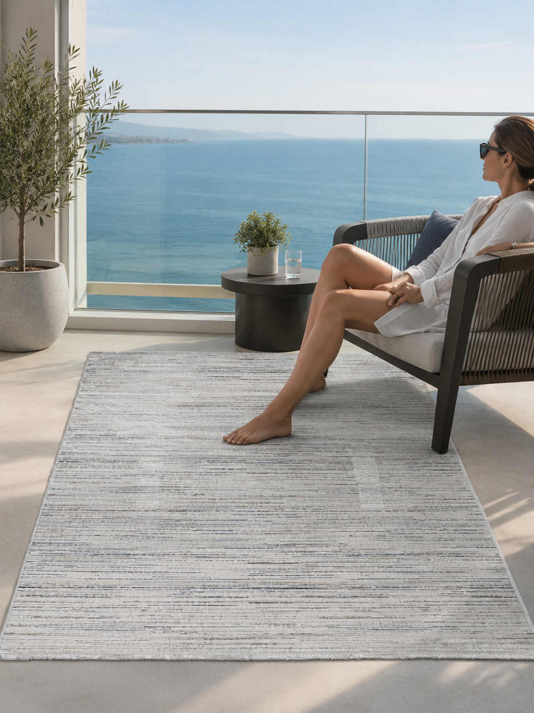 AGAH KF422 GRİ MAVİ